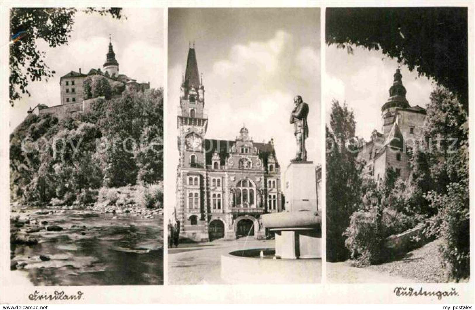 72840738 Friedland Boehmen Historische Wallensteinstadt Burg Schloss Friedland B - Czech Republic