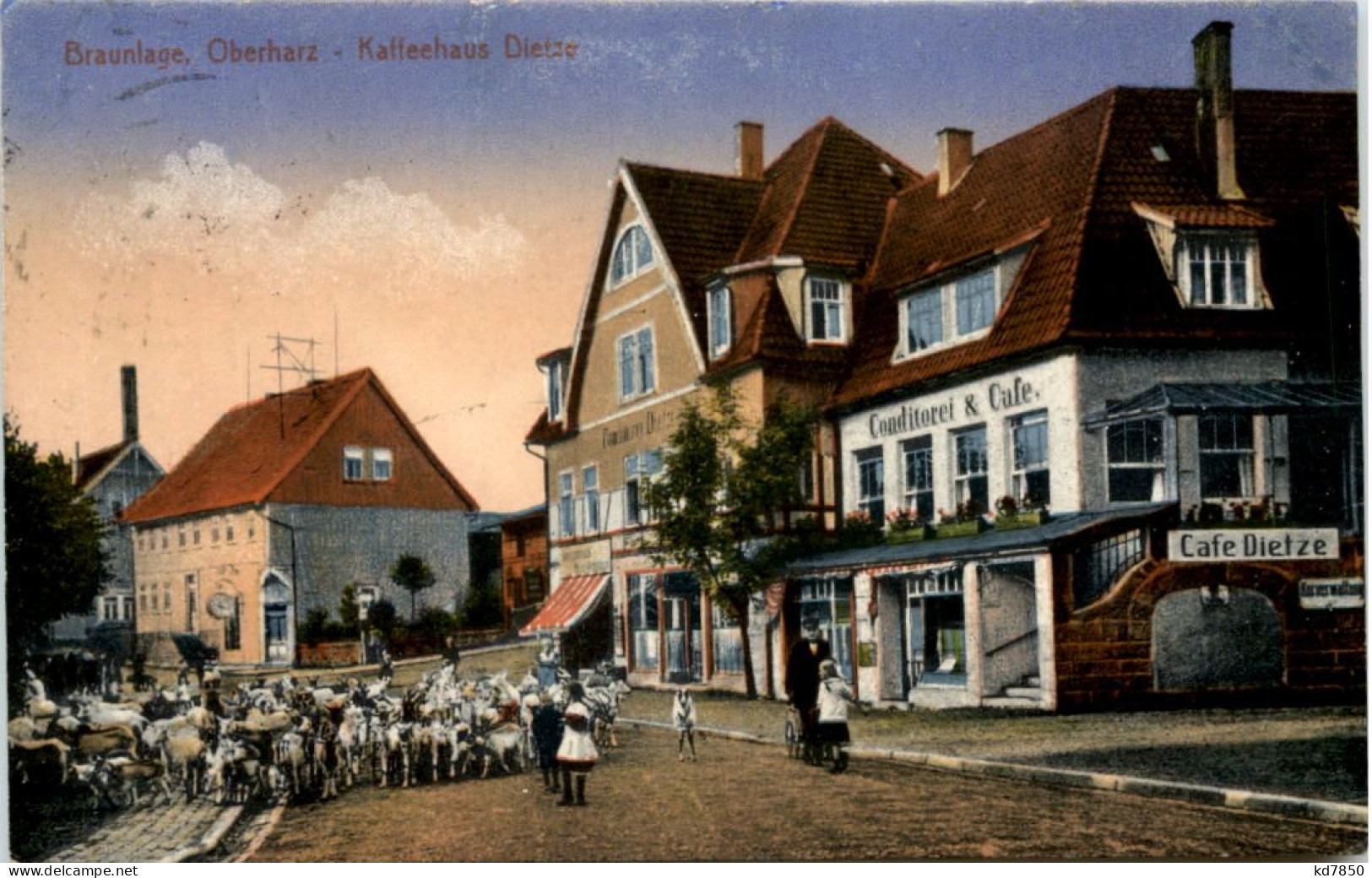 Braunlage, Kaffehaus Dietze - Braunlage