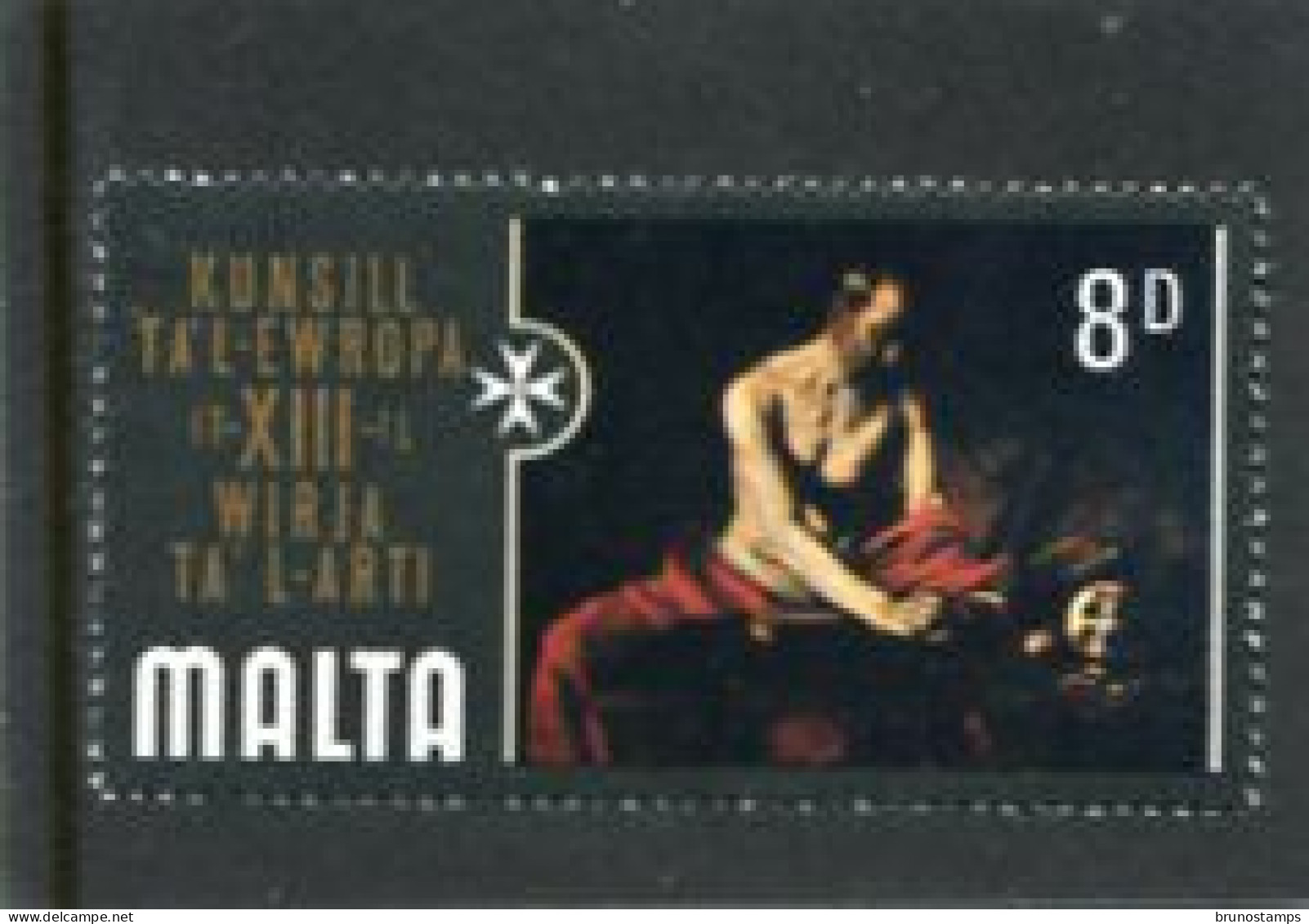 MALTA - 1970  8d  COUNCIL OF EUROPE  MINT NH - Malte