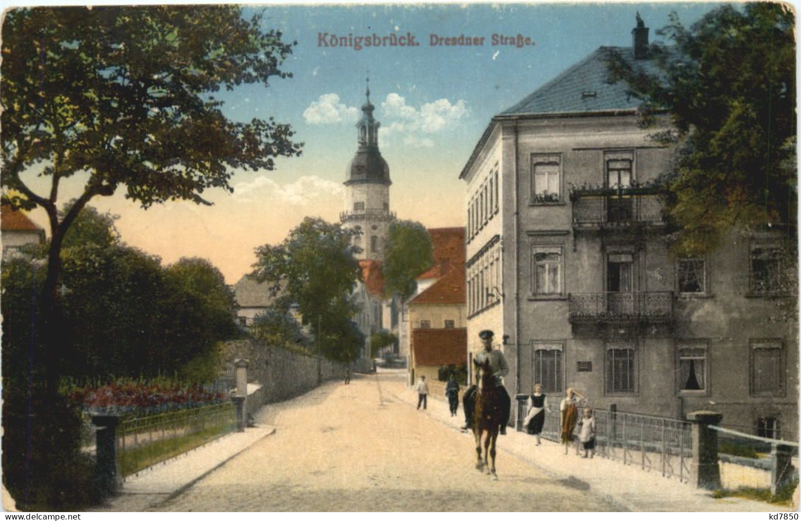 Königsbrück - Dresdner Strasse - Koenigsbrueck