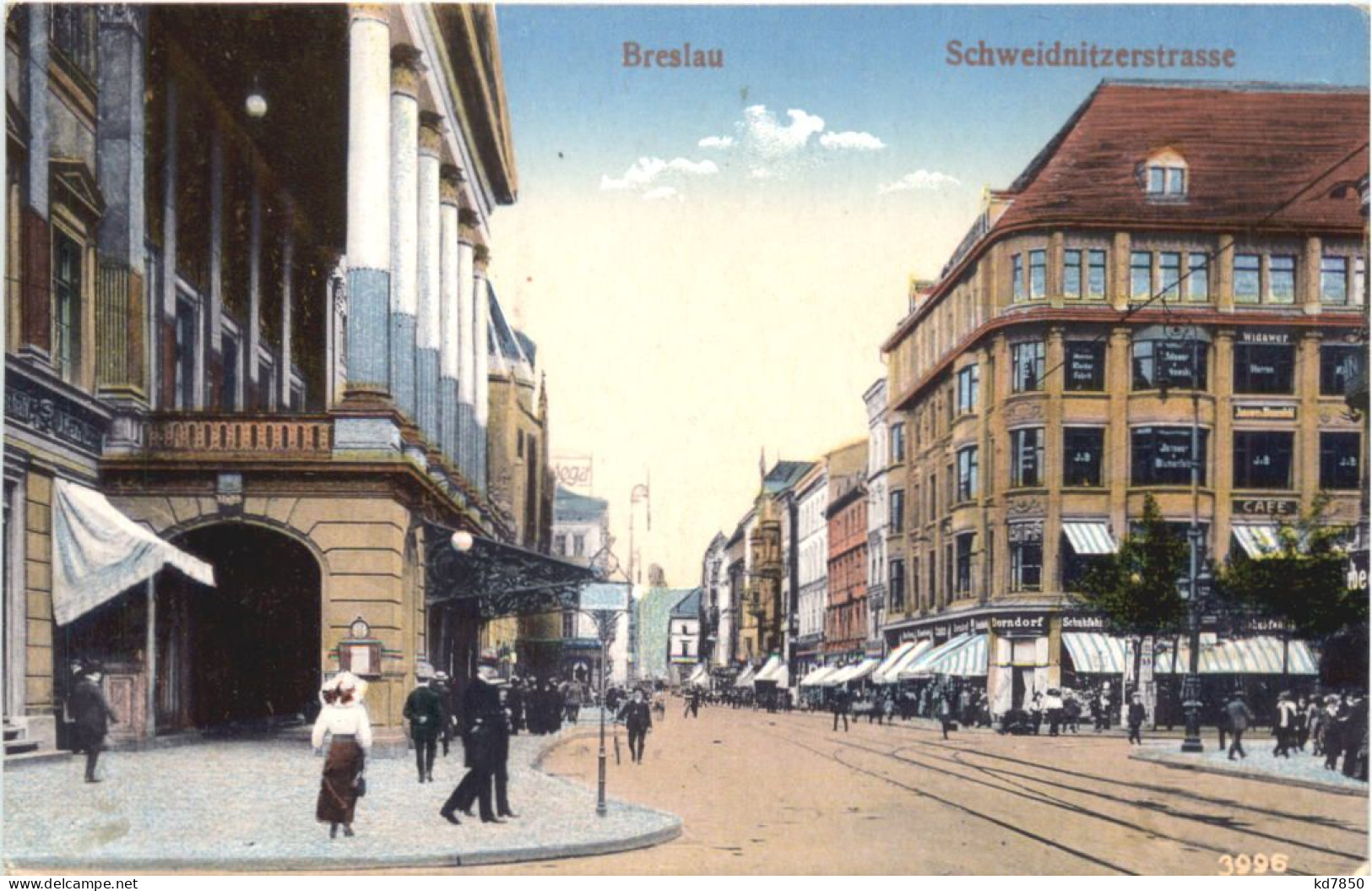 Breslau - Schweidnitzerstrase - Schlesien