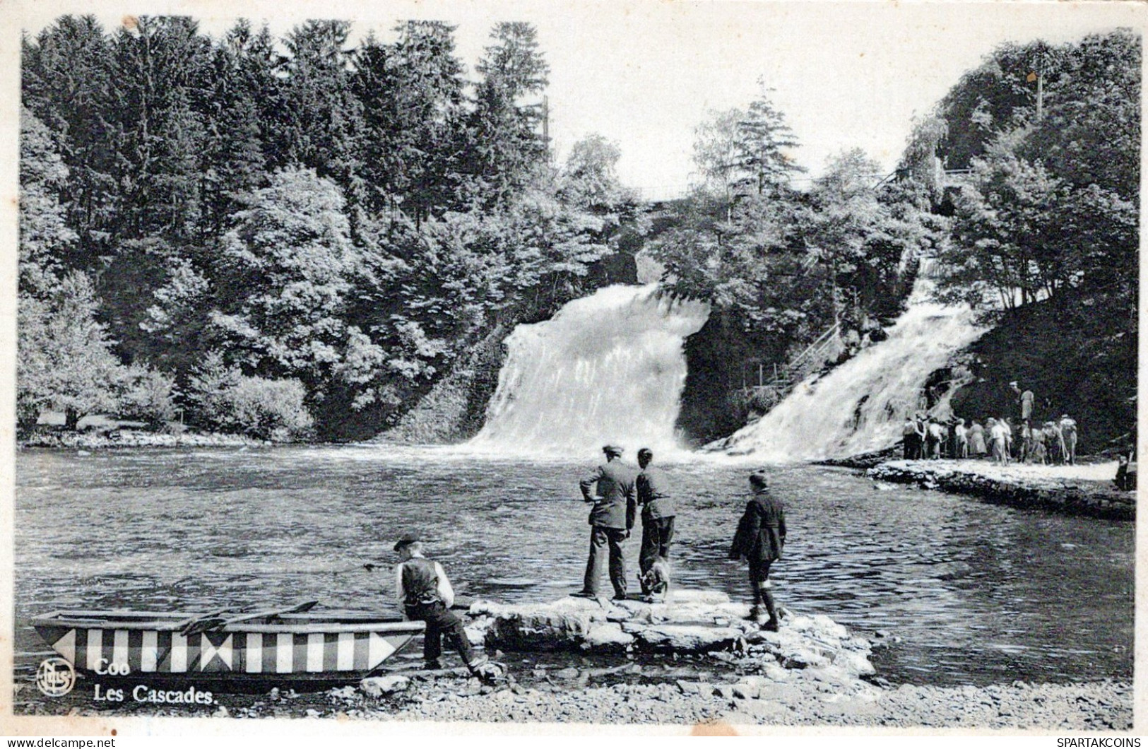 BELGIEN COO WASSERFALL Provinz Lüttich (Liège) Postkarte CPA Unposted #PAD086.DE - Stavelot