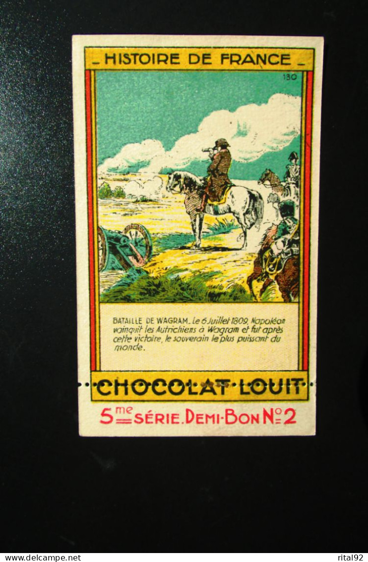 Chromo "Chocolat LOUIT" - Série "Histoire De FRANCE" - Louit