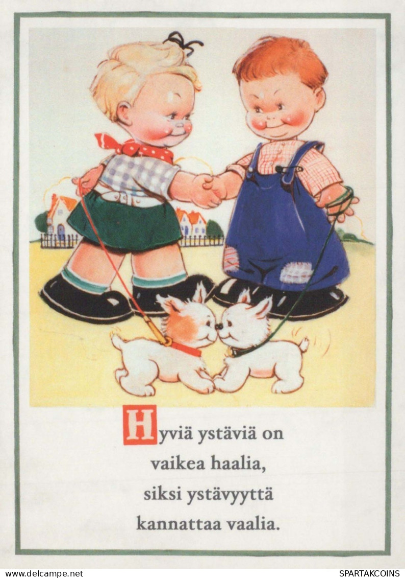 ENFANTS HUMOUR Vintage Carte Postale CPSM #PBV158.FR - Humorous Cards