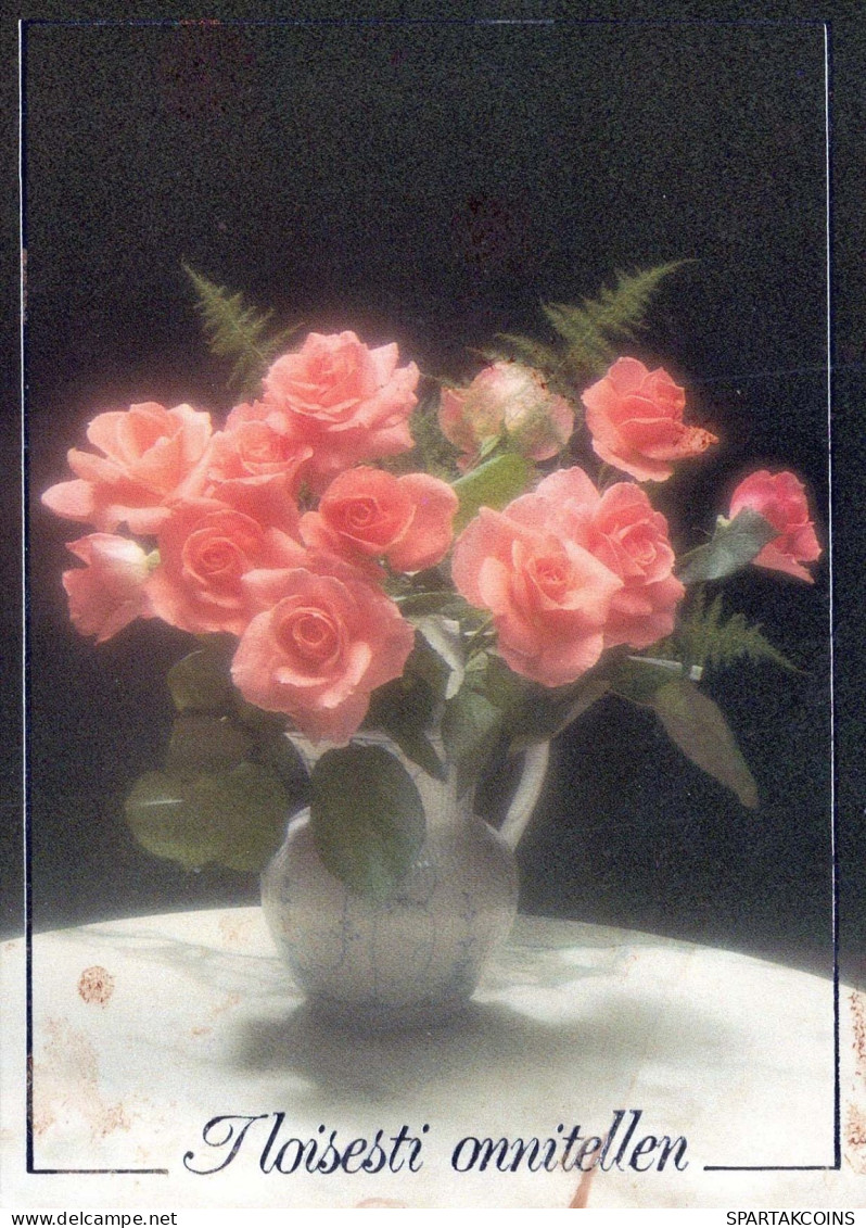 FLEURS Vintage Carte Postale CPSM #PAS638.FR - Fleurs