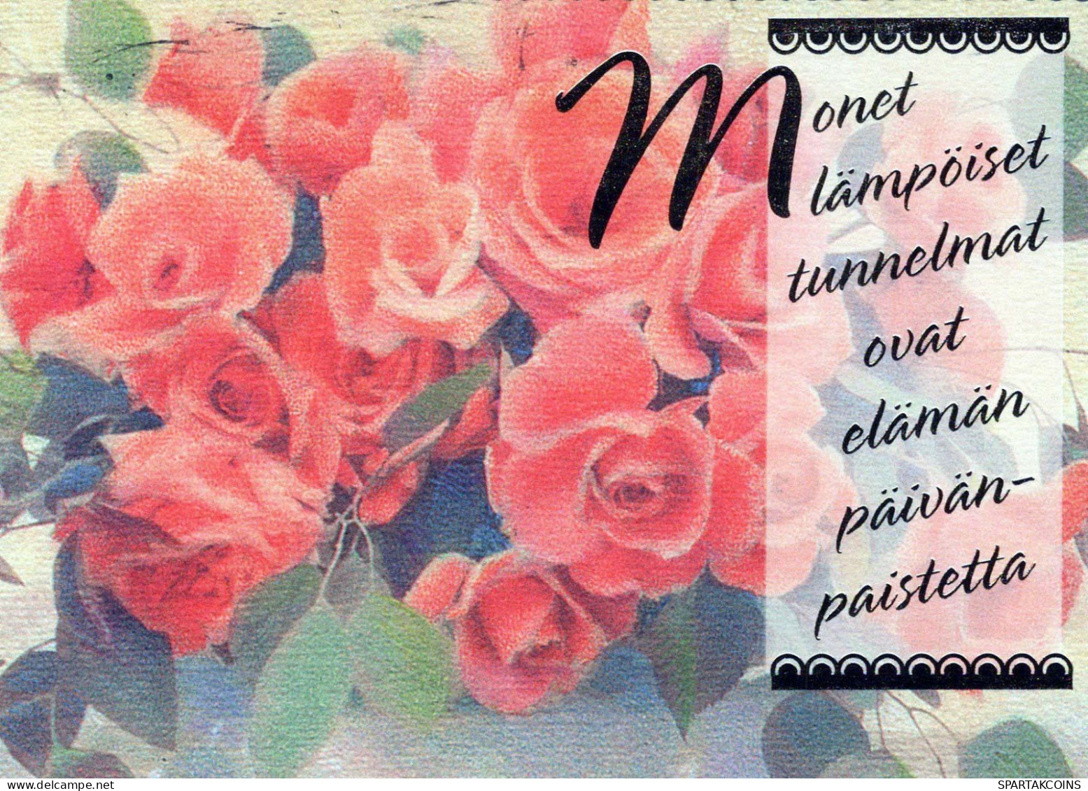 FIORI Vintage Cartolina CPSM #PBZ144.IT - Flowers