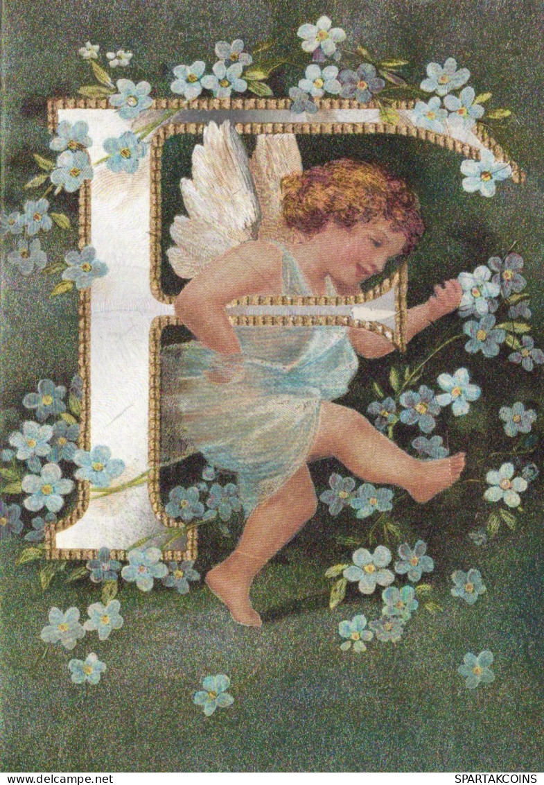 ANGELO Buon Anno Natale Vintage Cartolina CPSM #PAH321.IT - Angels