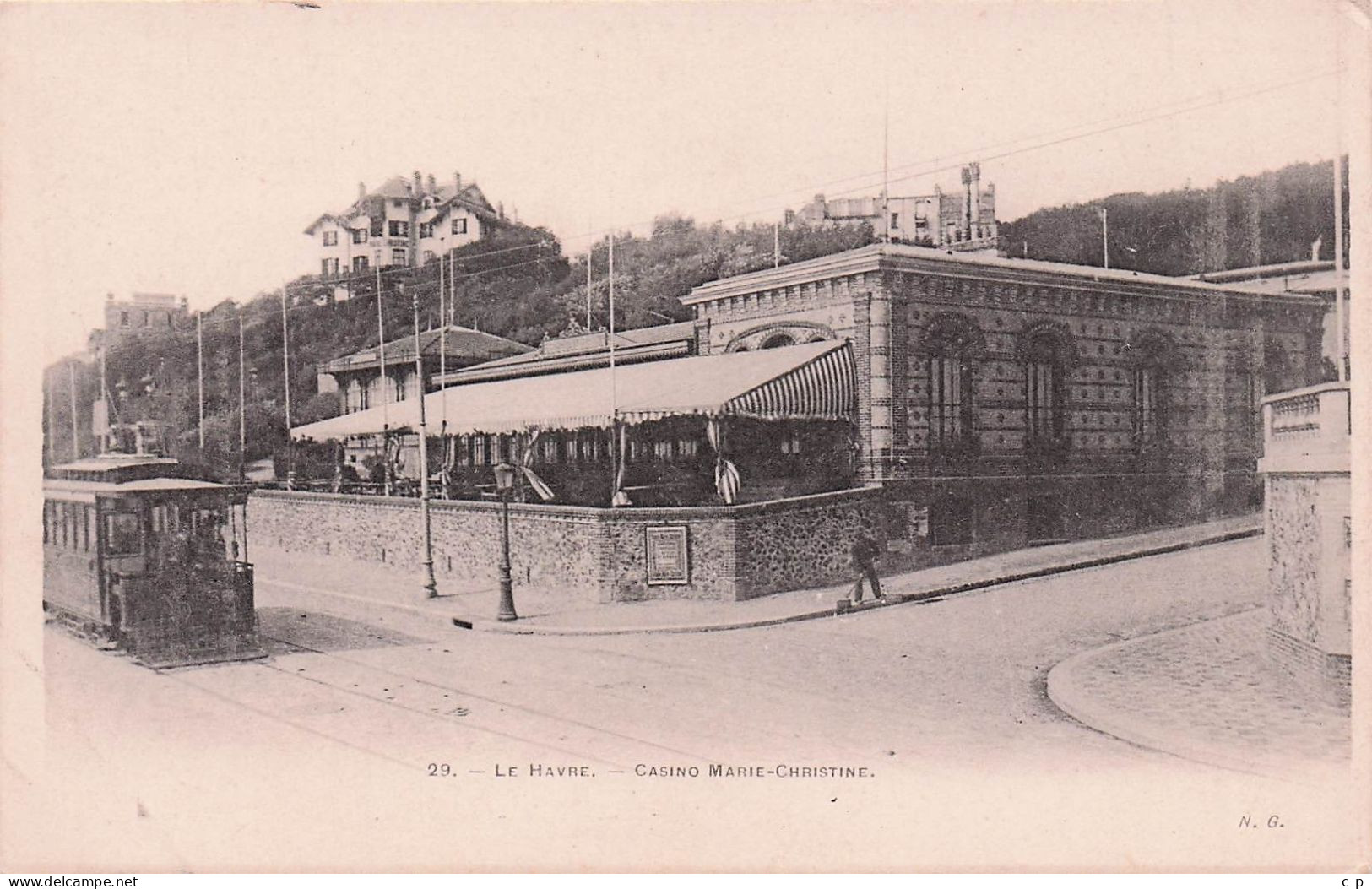 Le Havre  -  Casino Marie Christine  - Tramway -  CPA°J - Non Classés