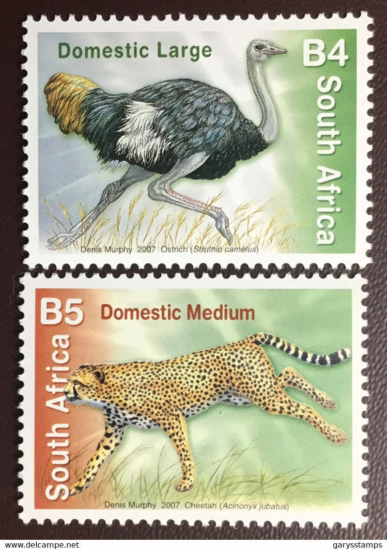 South Africa 2007 Fauna Wildlife Birds Animals MNH - Sonstige & Ohne Zuordnung