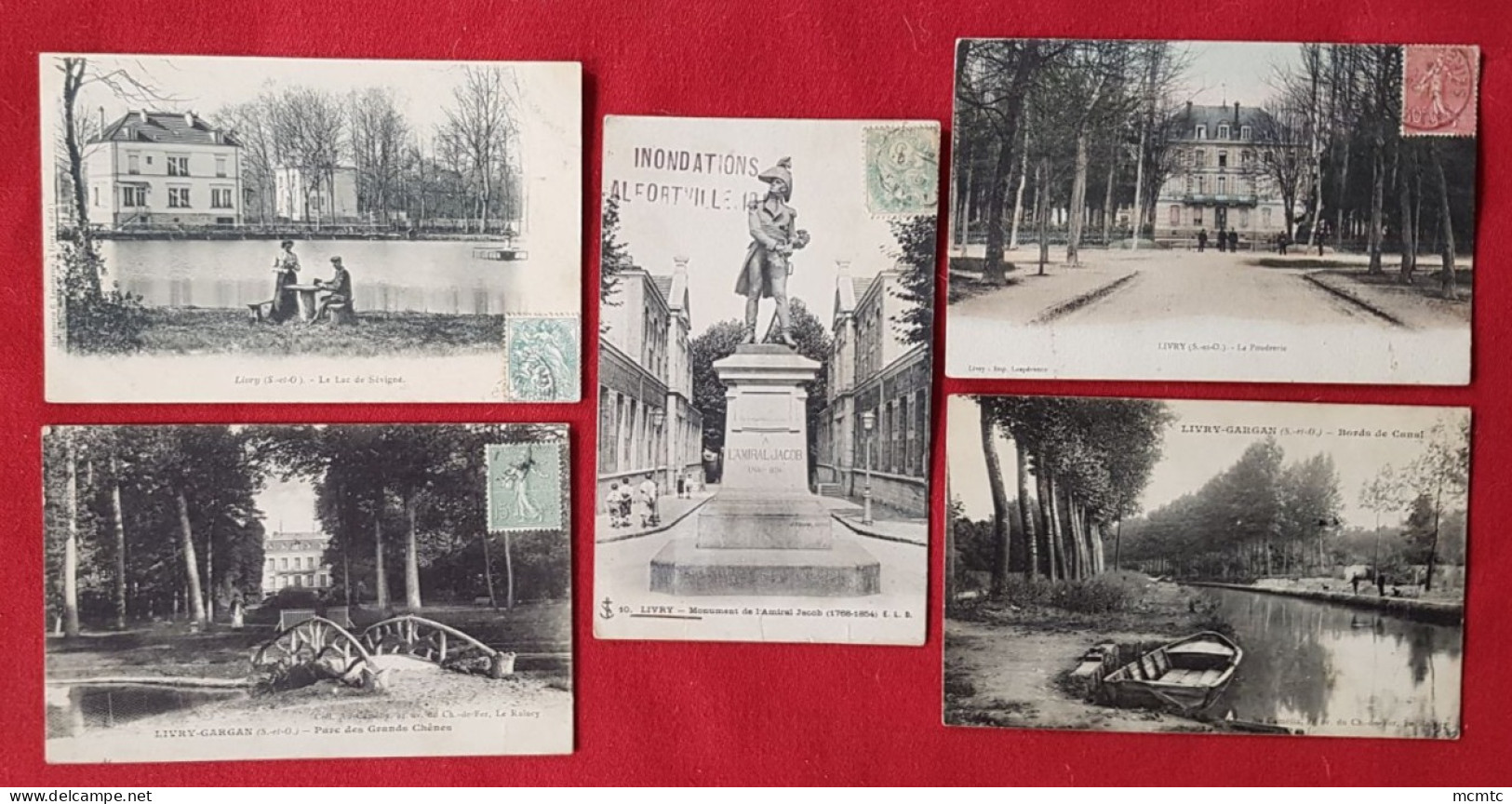 11 Cartes -  Gargan Livry   -( 93 - Seine Saint Denis ) - Livry Gargan