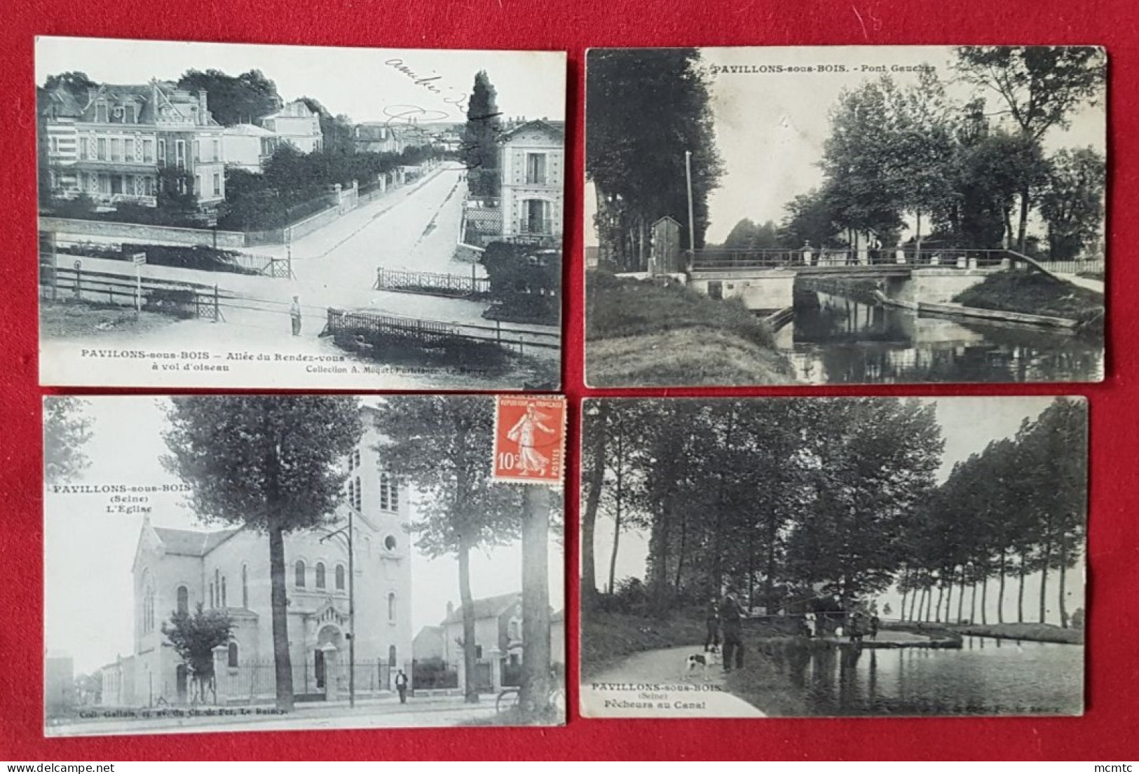 4 Cartes -  Les Pavillons Sous Bois   -( 93 - Seine Saint Denis ) - Les Pavillons Sous Bois