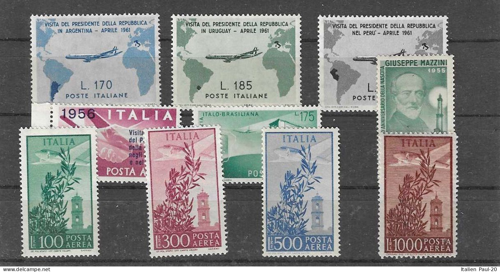 Italien - Selt./postfr. LP-Serien Aus 1948/61 - Aus Michel 763/1102! - 1991-00:  Nuevos