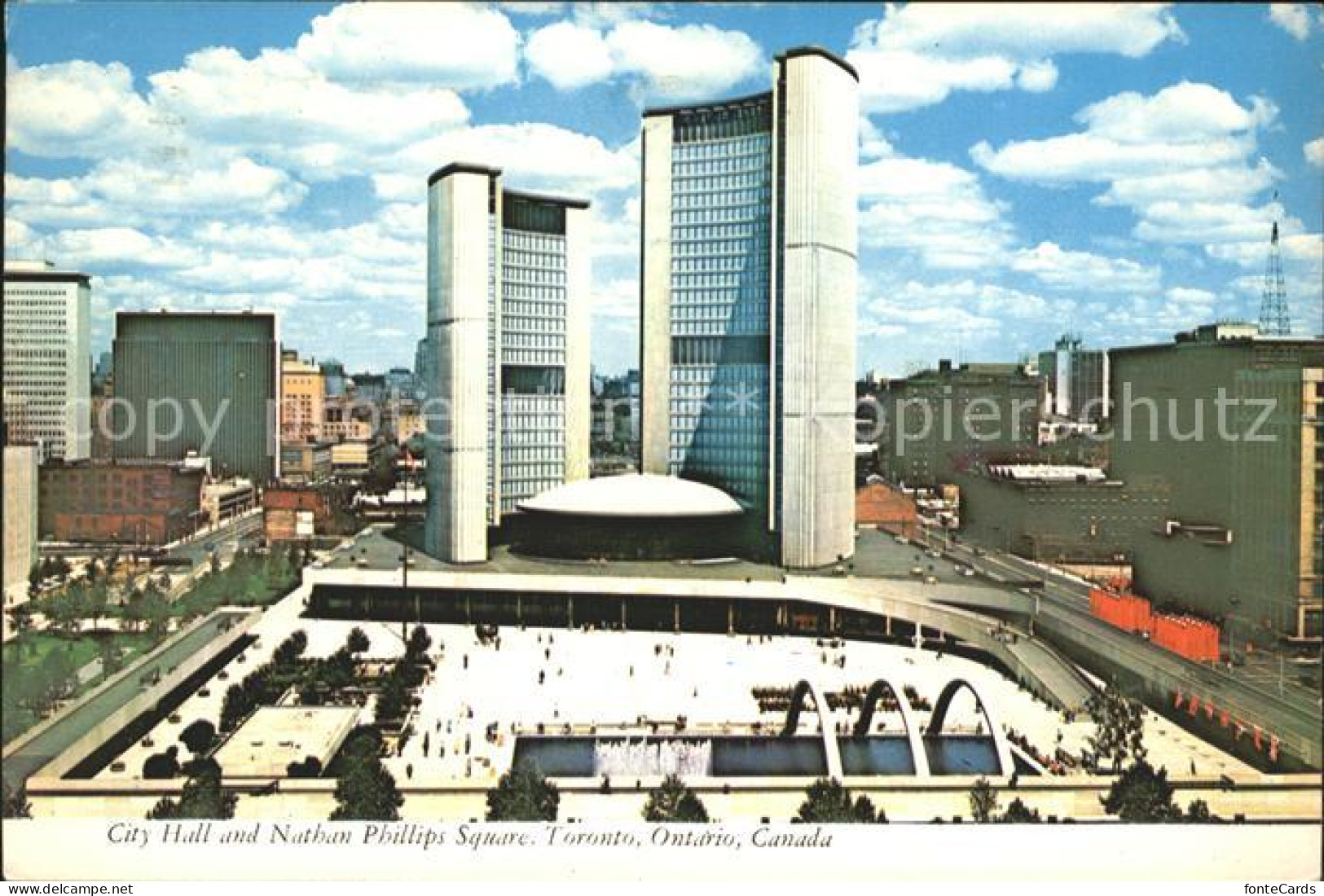 72071329 Toronto Canada City Hall Nathan Philipps Square   - Ohne Zuordnung