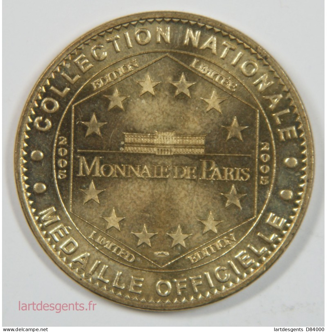 Médaille Touristique - Basilique Sacré Coeur - 75018 Paris 2005B - Firma's