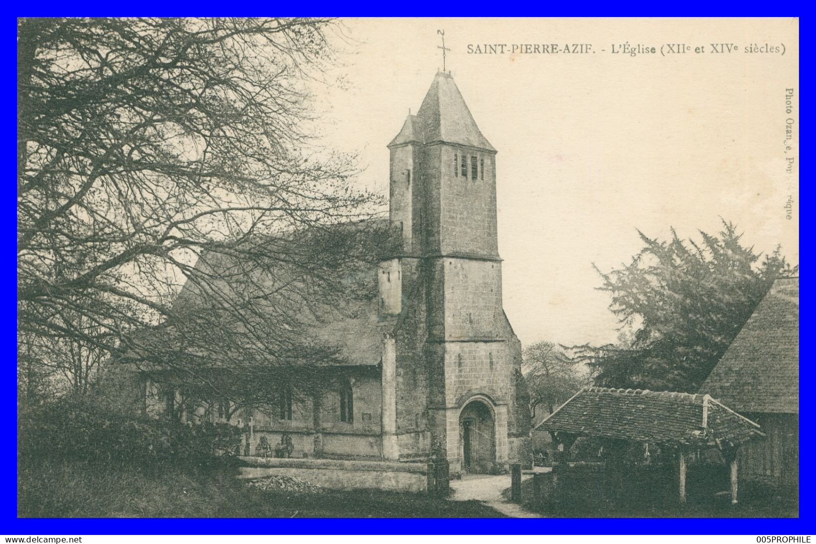 * SAINT PIERRE AZIF * EGLISE - ST - PHOTO OZANGE - Andere & Zonder Classificatie