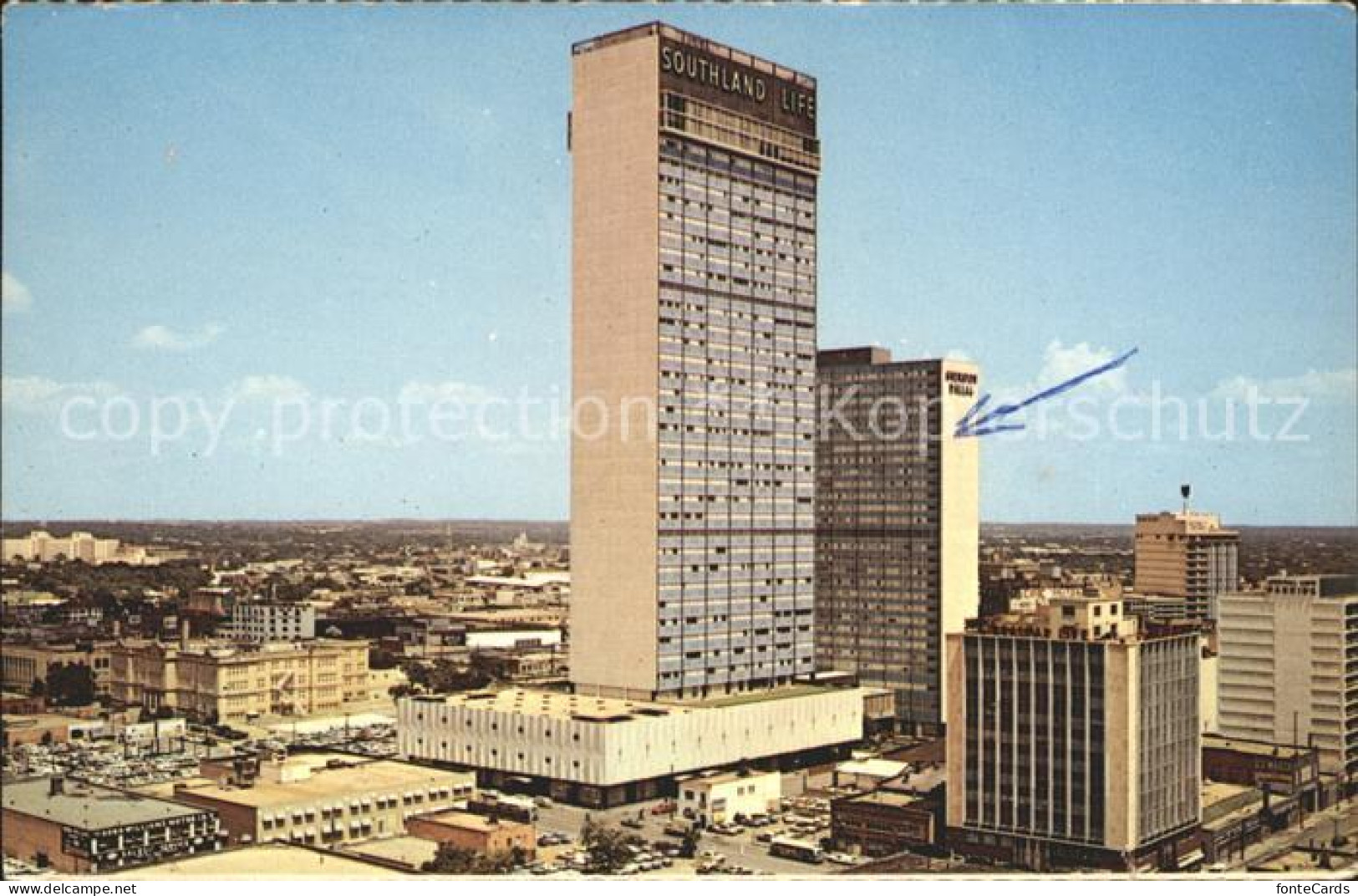 72033723 Dallas_Texas Showing Southland Life Building Sheraton Hotel Complex - Sonstige & Ohne Zuordnung