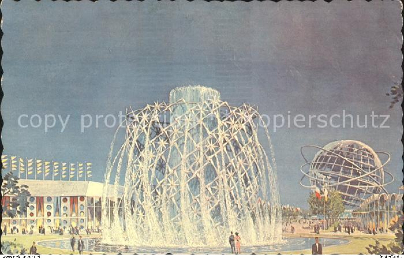 71969288 New_York_City Astral Fountain Worlds Fair - Other & Unclassified