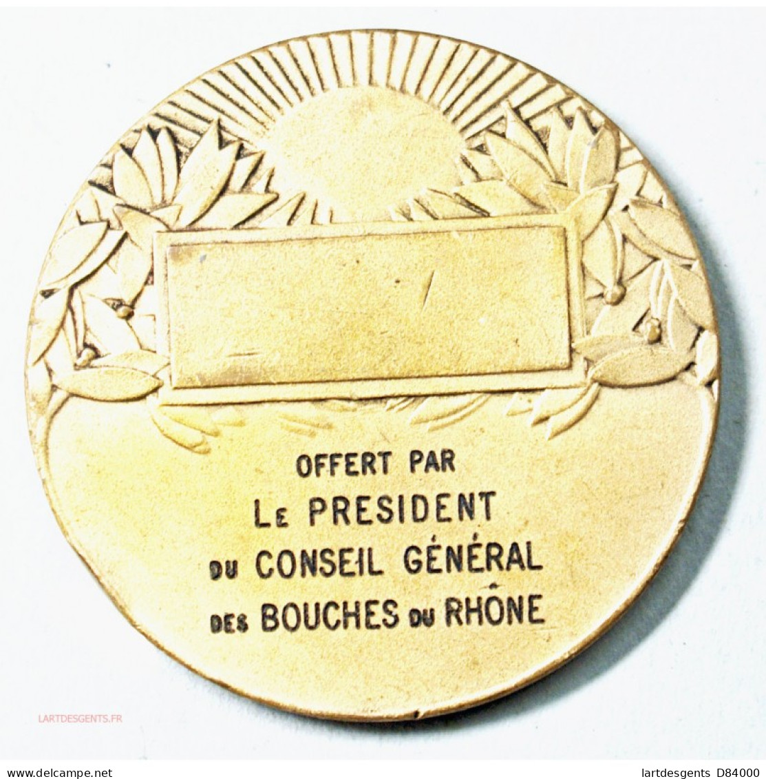 Médaille  De Cycliste  Par F. FRAISSE (2) Lartdesgents  Avignon - Firmen