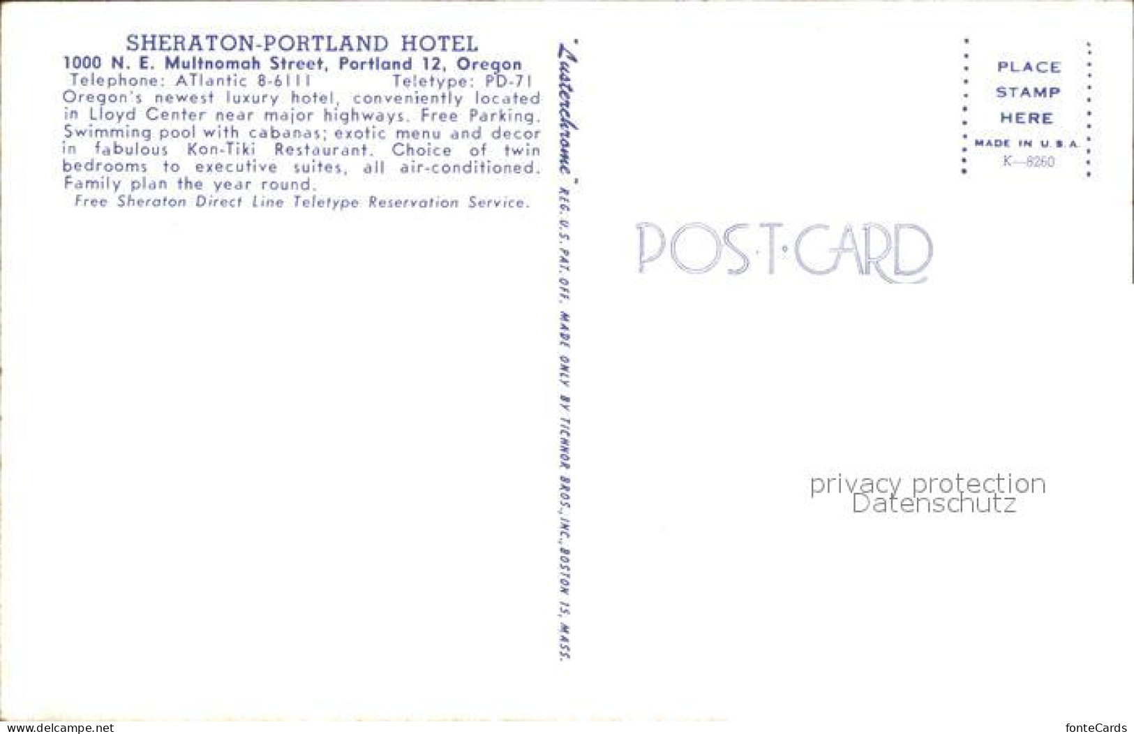 71969119 Portland_Oregon Sheraton Portland Hotel - Andere & Zonder Classificatie