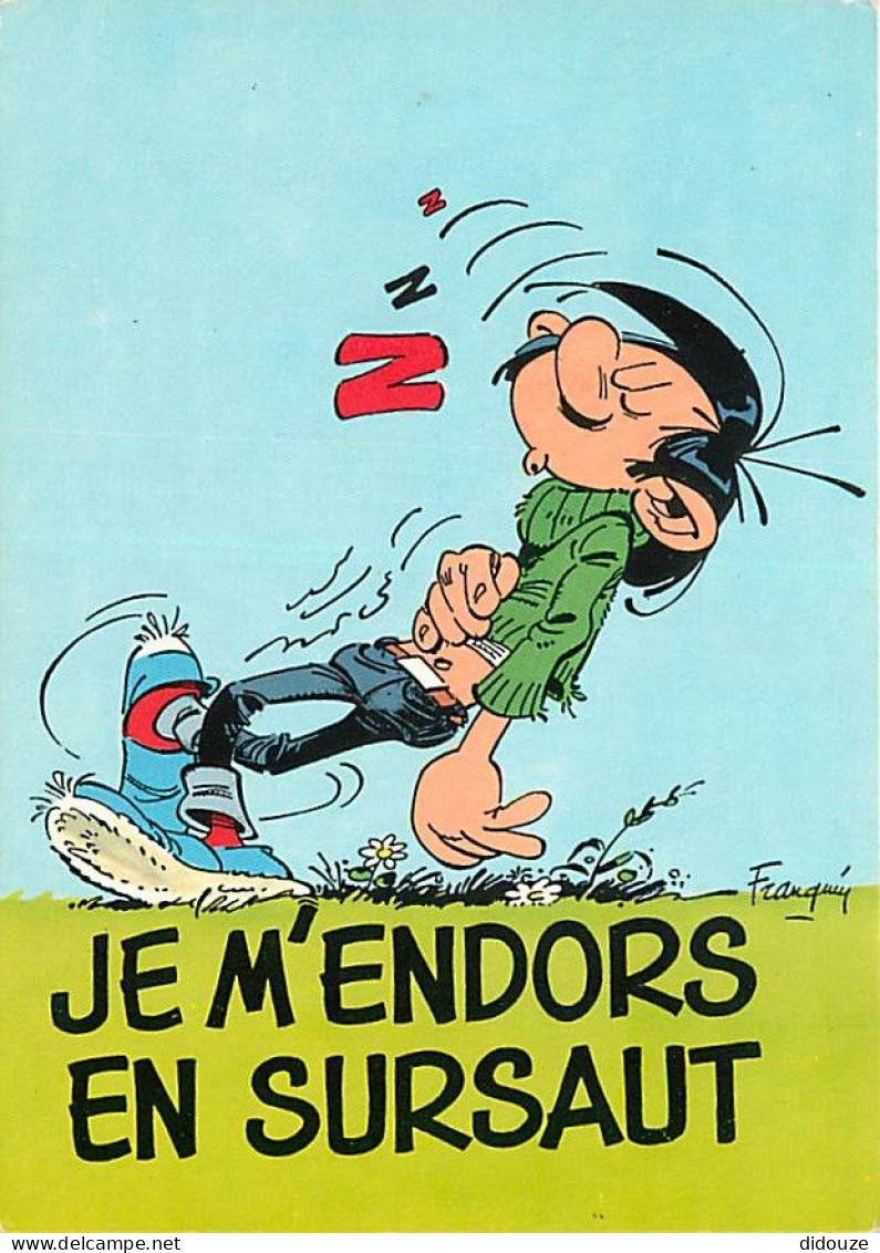 Bandes Dessinées - Gaston Lagaffe - Franquin - CPM - Voir Scans Recto-Verso - Comics