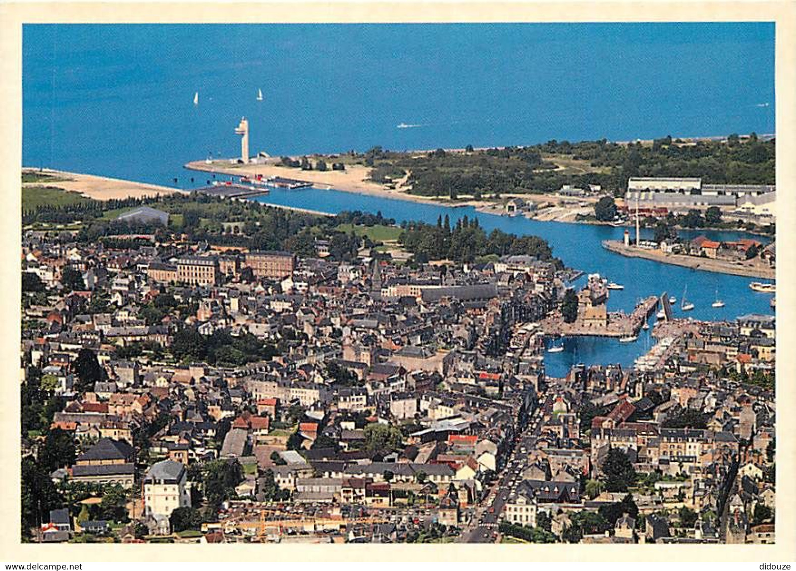 14 - Honfleur - Vue Générale Aérienne - Le Sémaphore Et Le Sas - Carte Neuve - CPM - Voir Scans Recto-Verso - Honfleur