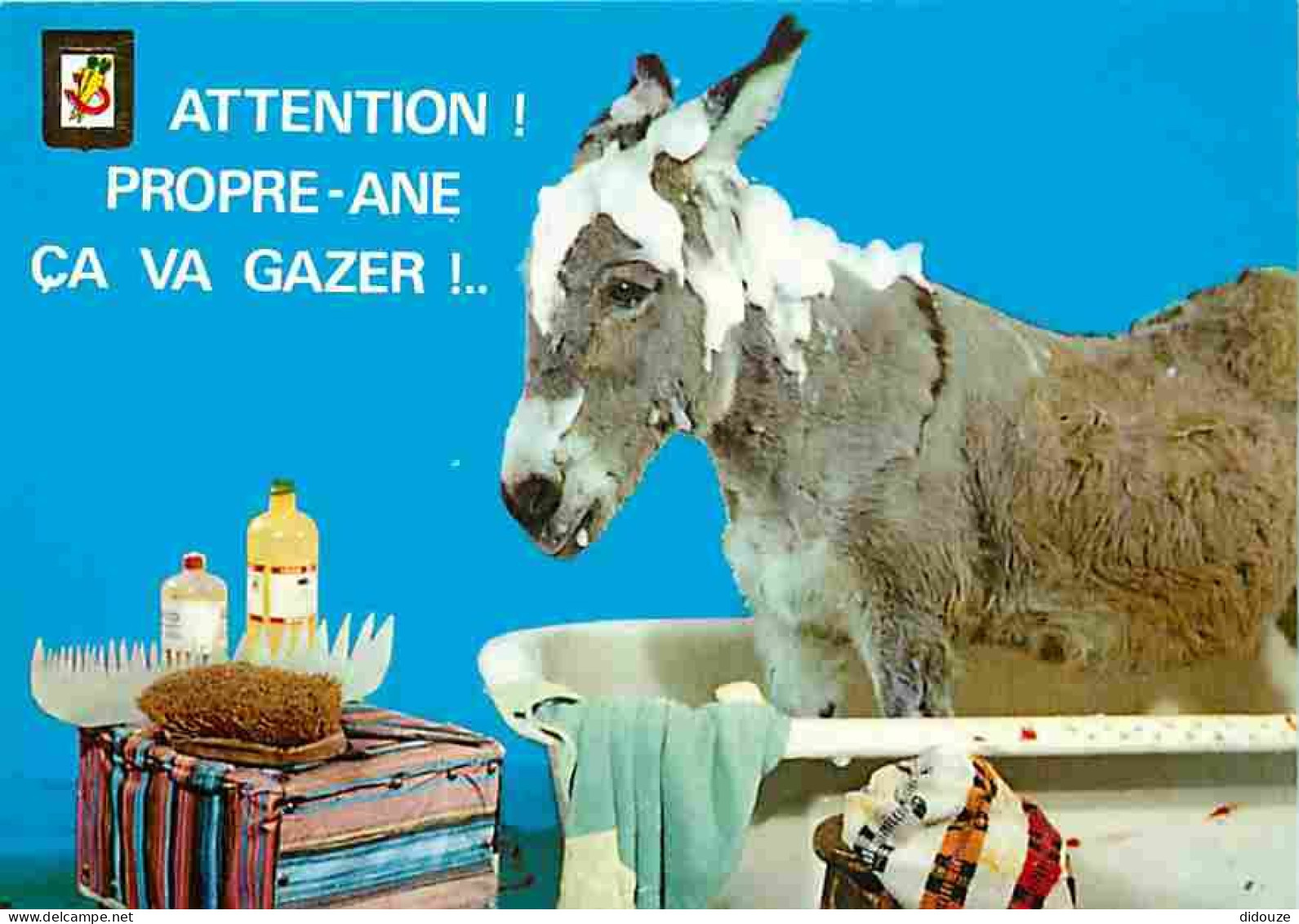 Animaux - Anes - Carte Humoristique - Carte Neuve - CPM - Voir Scans Recto-Verso - Burros