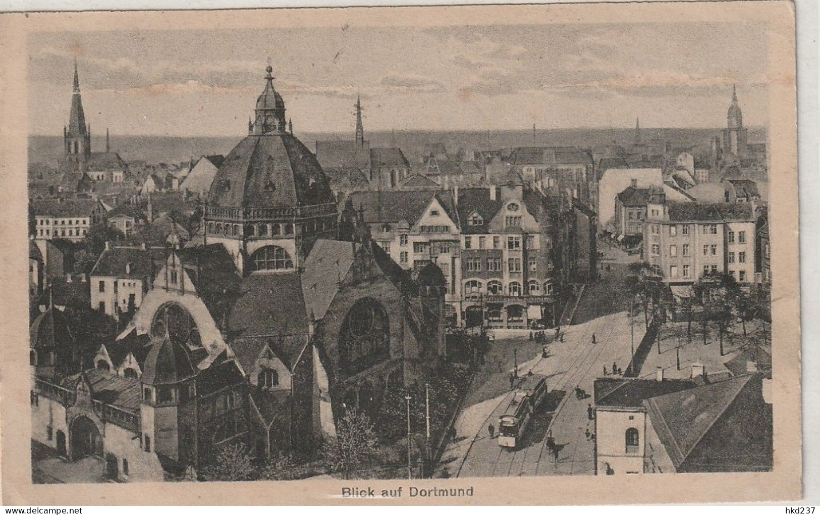 Blick Auf Dortmund Alte Synagoge Synagogue Straszenbahn # 1923   3248 - Dortmund