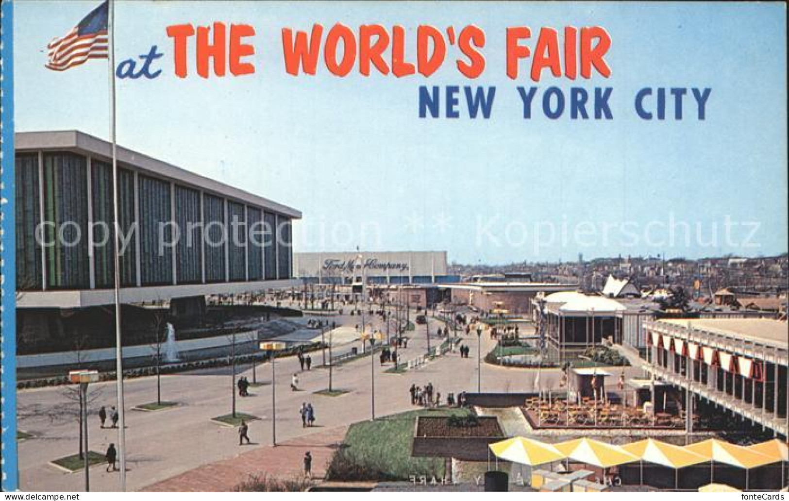 71949082 New_York_City Kennedy Circle At The Worlds Fair 64 - Other & Unclassified