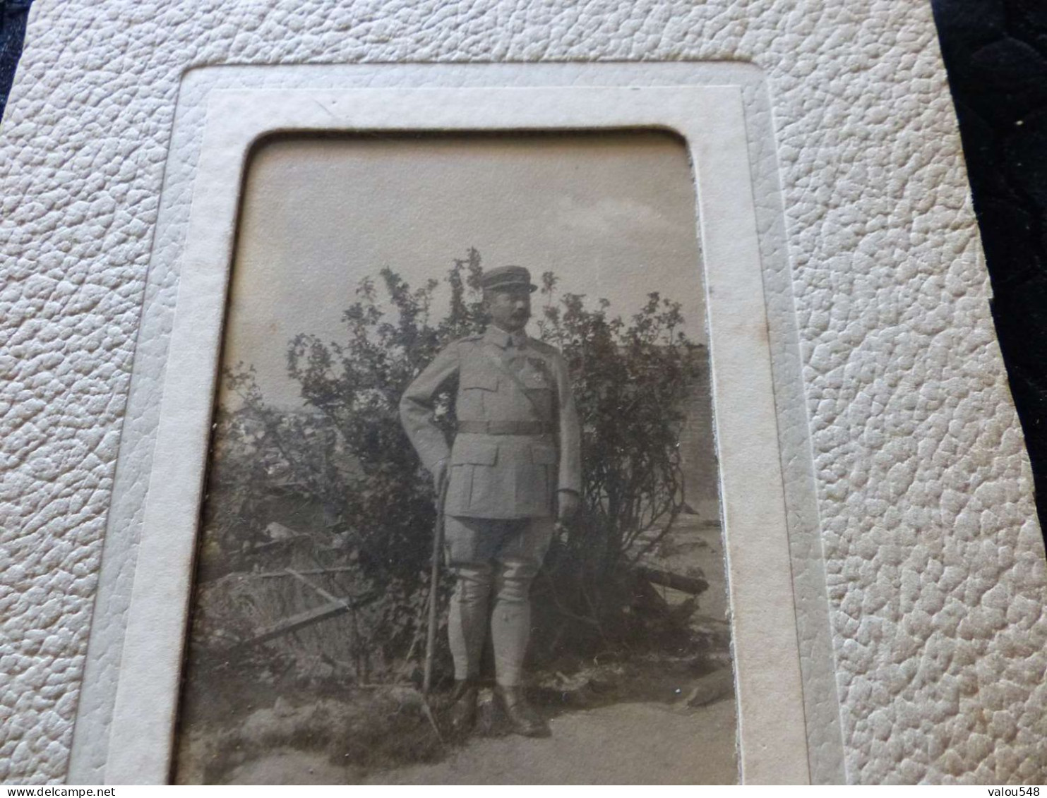 P-658 , Photo Soldat Soldat Français En Tenue, WW1,  12 Juillet 1917 - Guerre, Militaire