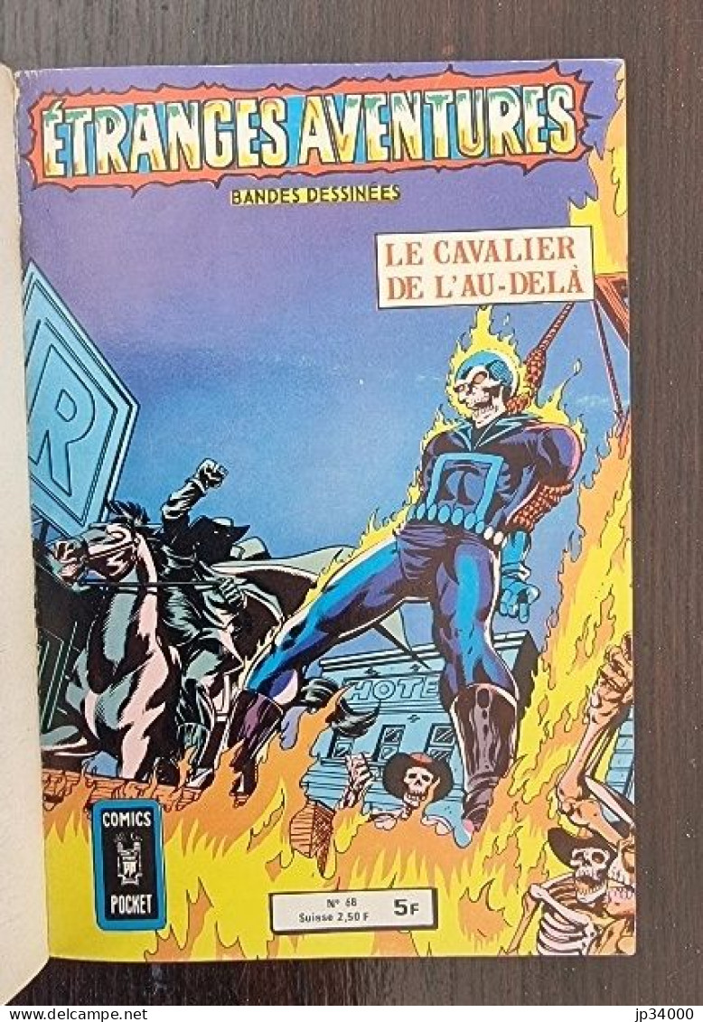 ETRANGES AVENTURES Album N°3280. Contient Les N°68+69. Comics Pocket/aredit 1980 - Petit Format