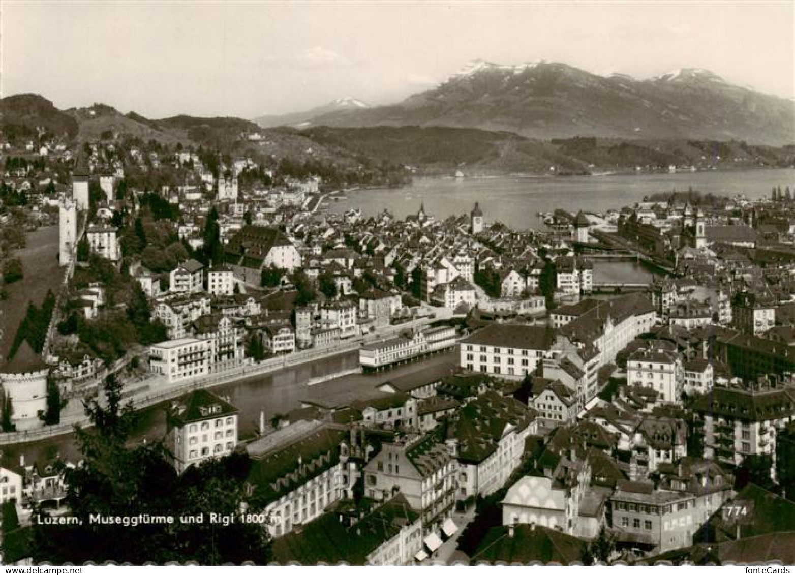 13951949 Luzern__LU Museggtuerme Und Rigi - Other & Unclassified