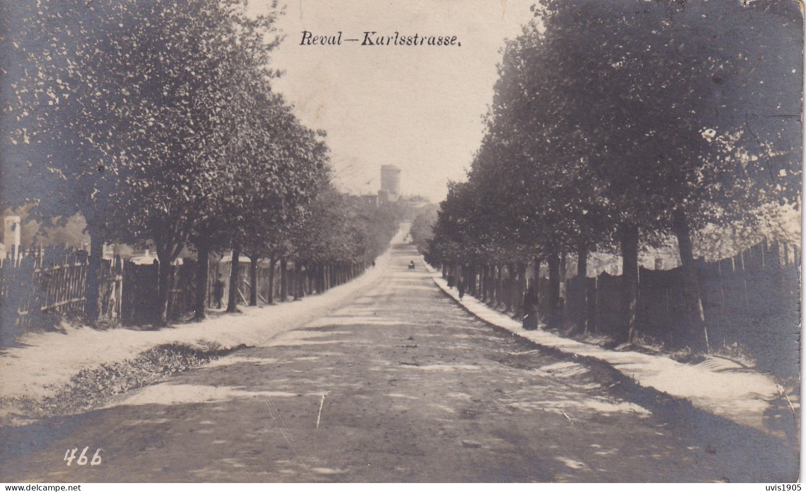 Tallinn.Reval.Karl Street.Kovensky Fortress Telegraf Company Army Cancel. - Estonie