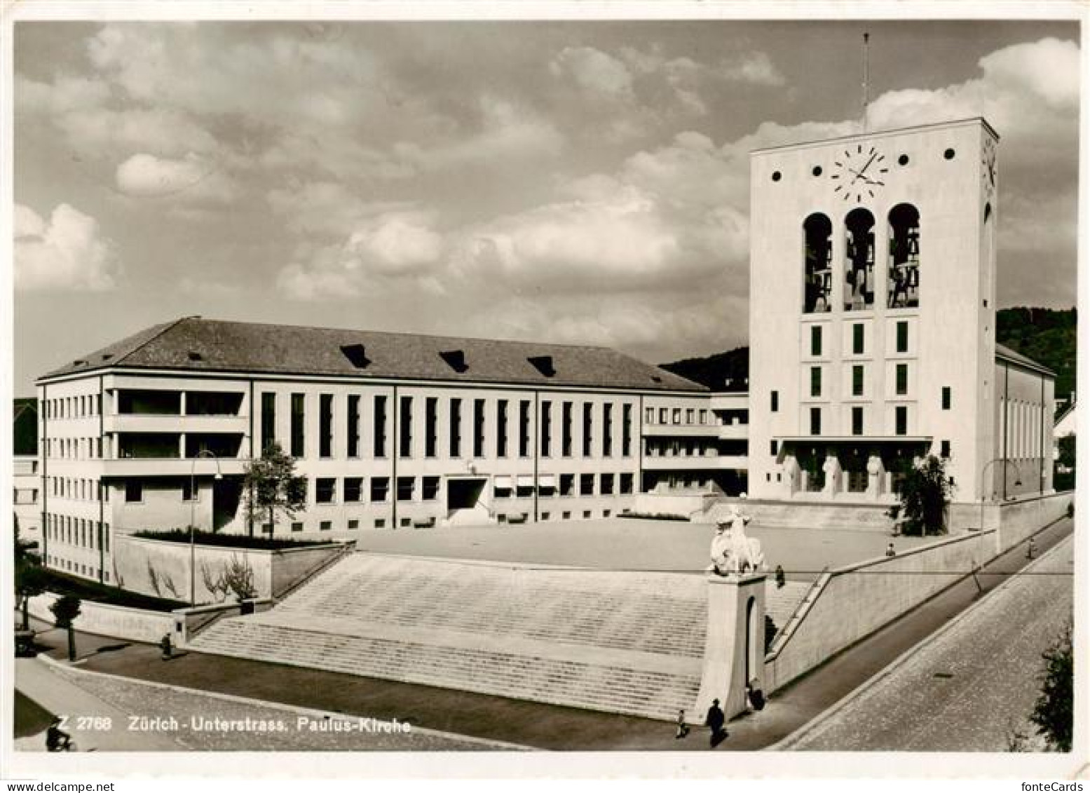 13913337 Unterstrass_Zuerich_ZH Paulus-Kirche - Autres & Non Classés