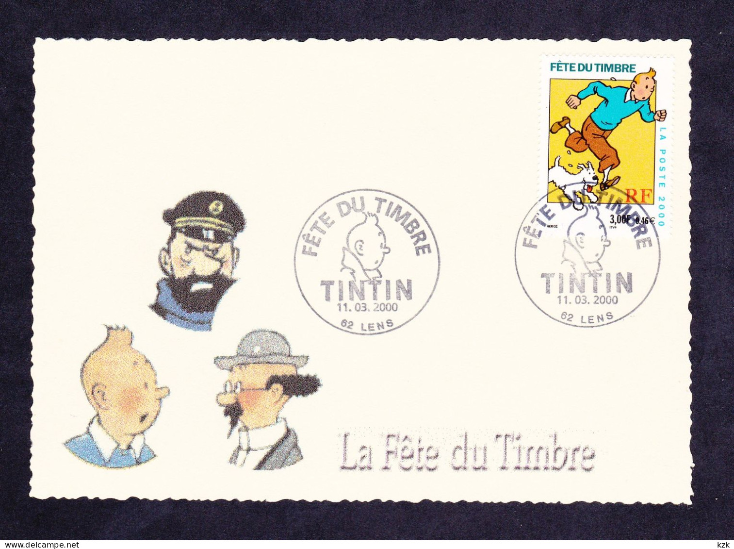 2 09	0001	-	Fête Du Timbre - Lens 11/03/2000 - Journée Du Timbre