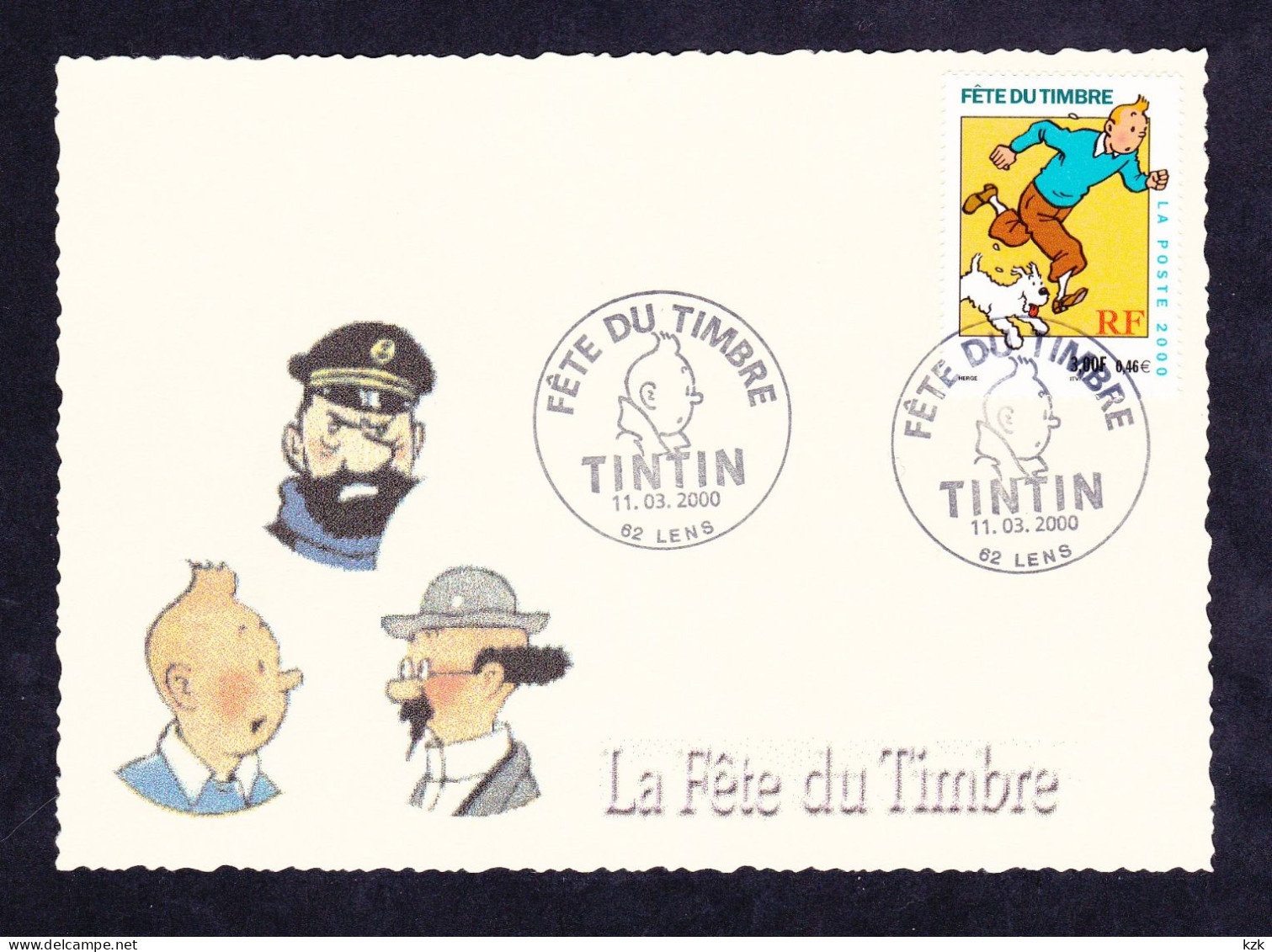 2 09	0004	-	Fête Du Timbre - Lens 11/03/2000 - Tag Der Briefmarke