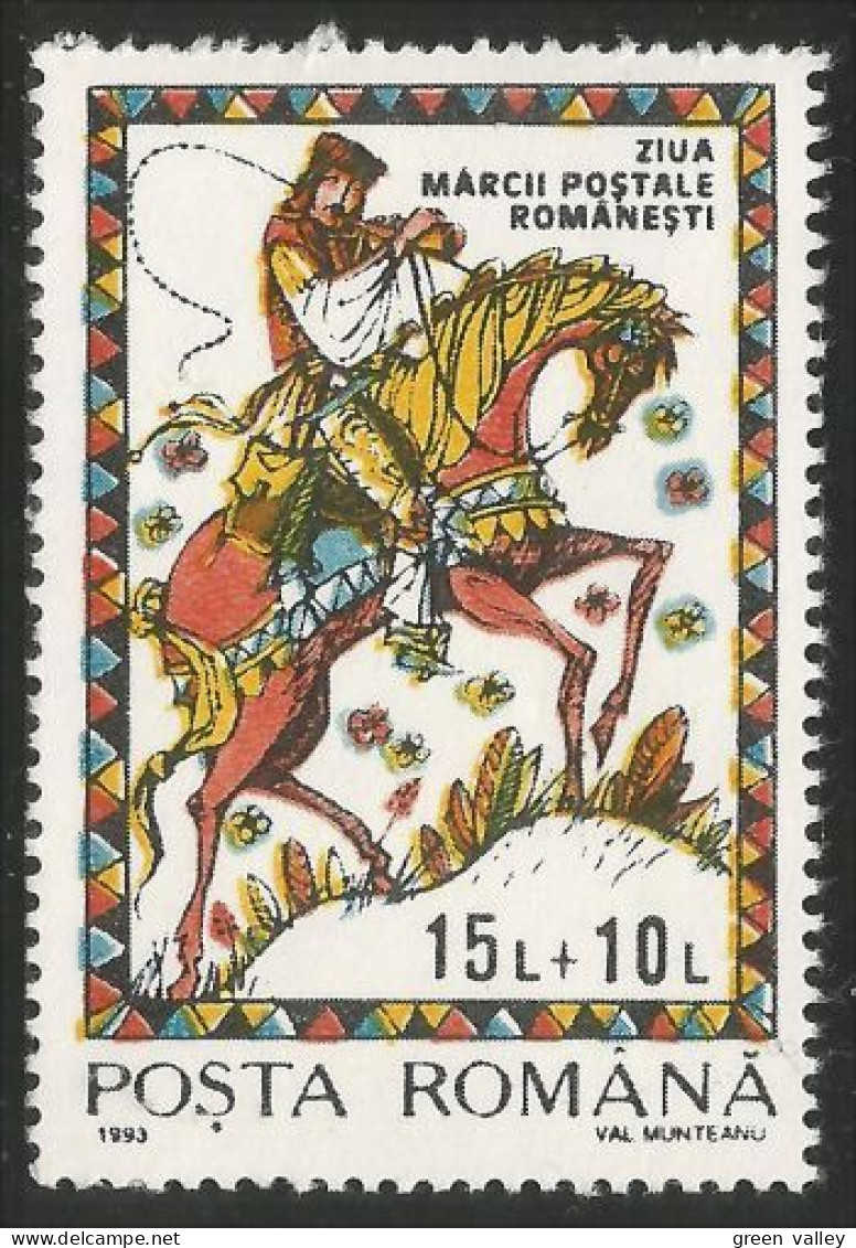 AF-92 Roumanie Cheval Horse Pferd Caballo Cavallo Paard MNH ** Neuf SC - Pferde