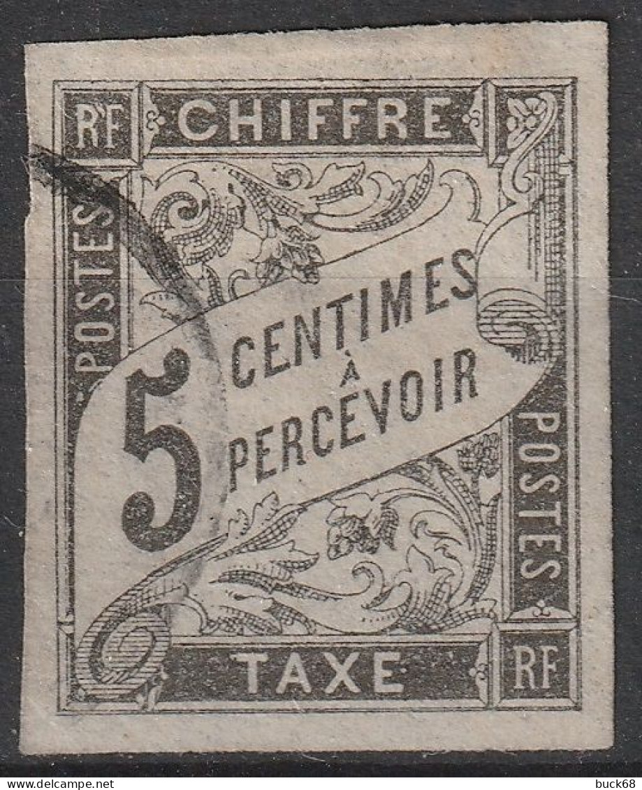 FRANCE COLONIES Emissions Générales Taxe  5 (o) Type Chiffre ColCla] 2 - Postage Due