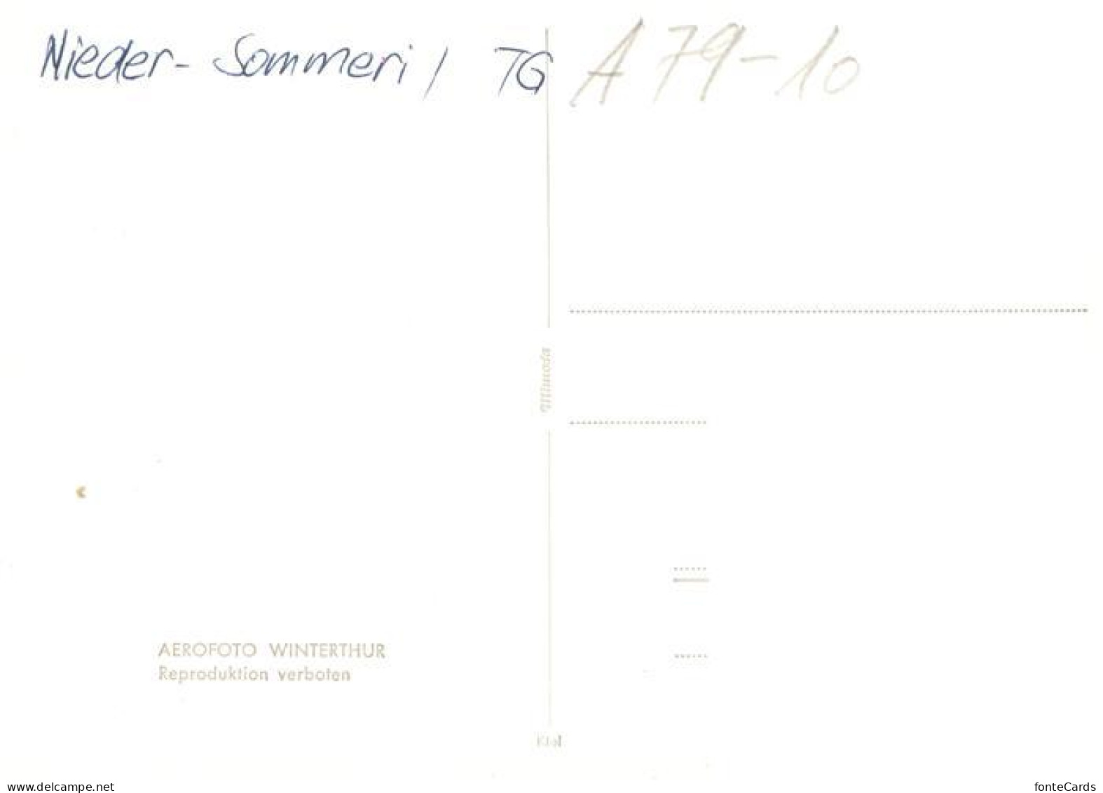 13873427 Nieder-Sommeri TG Fliegeraufnahme  - Sonstige & Ohne Zuordnung