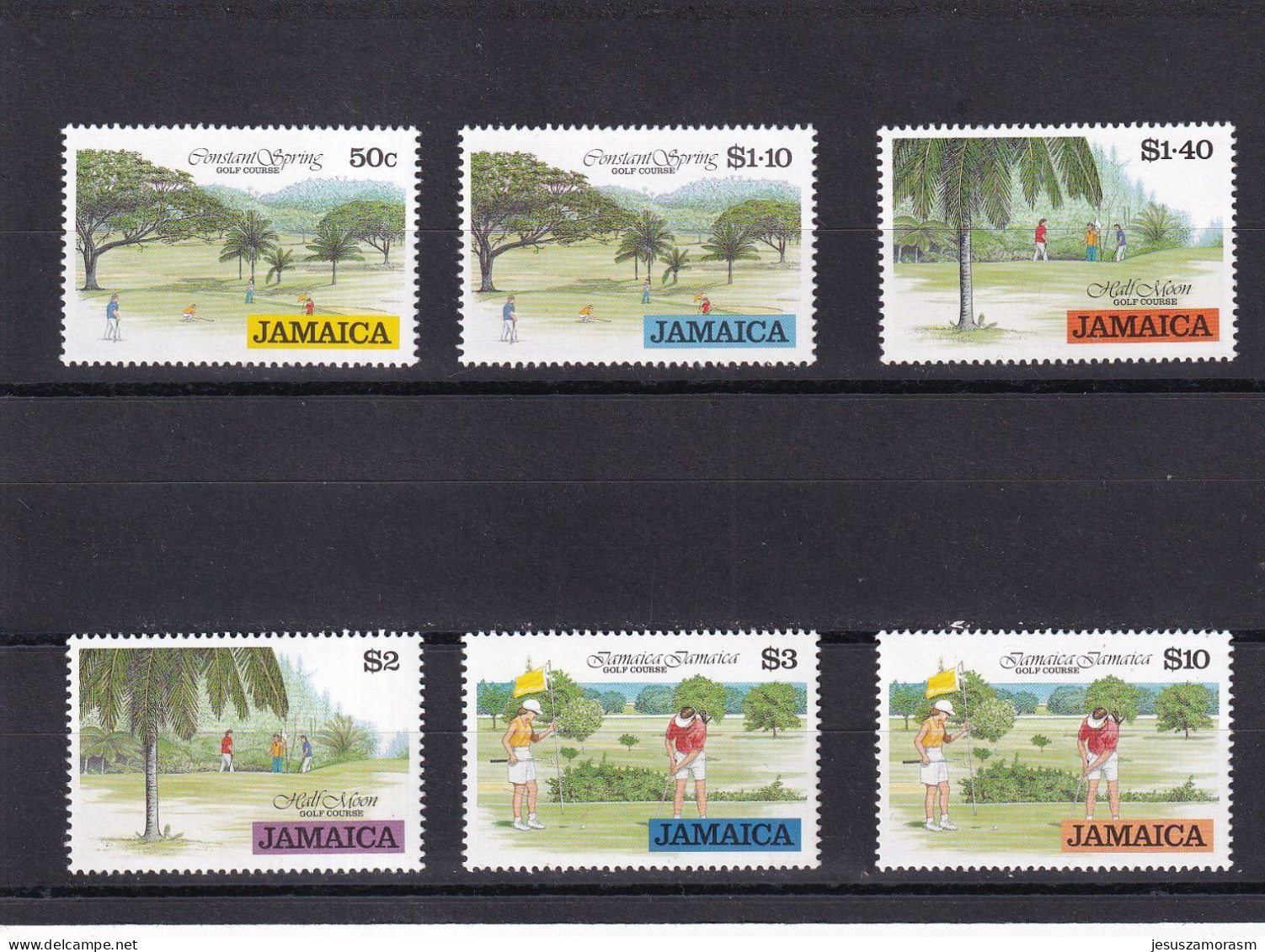 Jamaica Nº 837 Al 842 - Jamaique (1962-...)