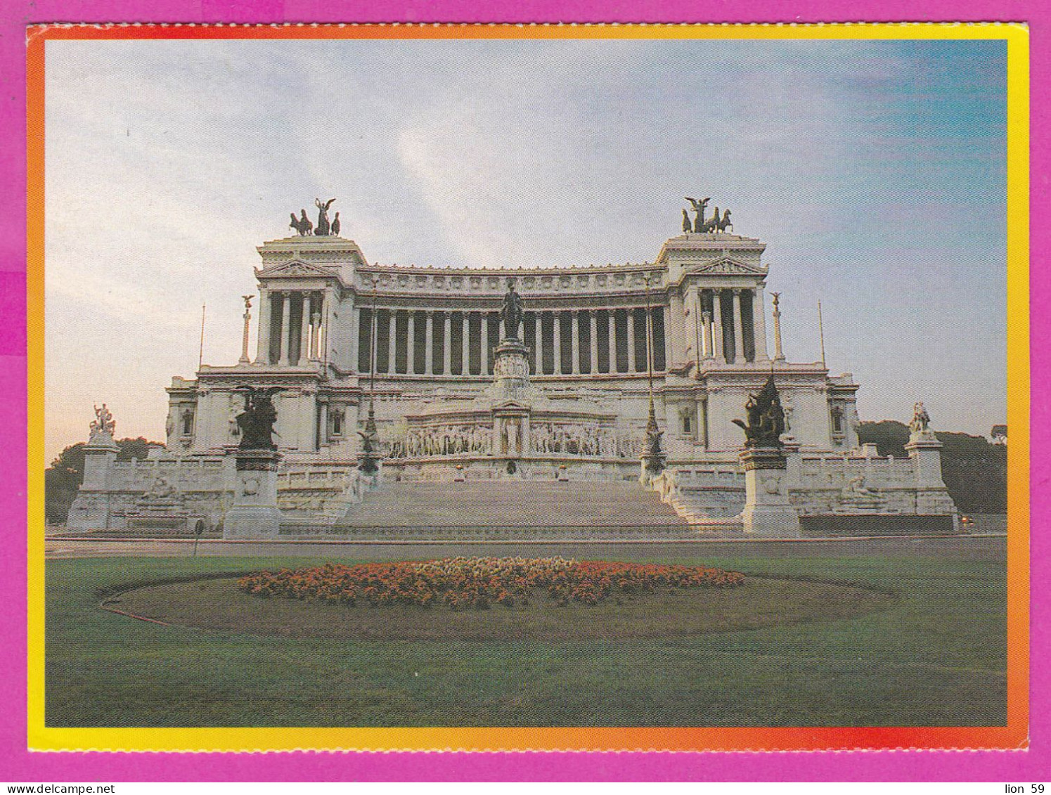 294063 / Italy - ROMA Altare Della Patria PC 2003 Roma Fiumicino USED 0.41€ Woman In Art F. Tulli Engraving - 1991-00: Poststempel