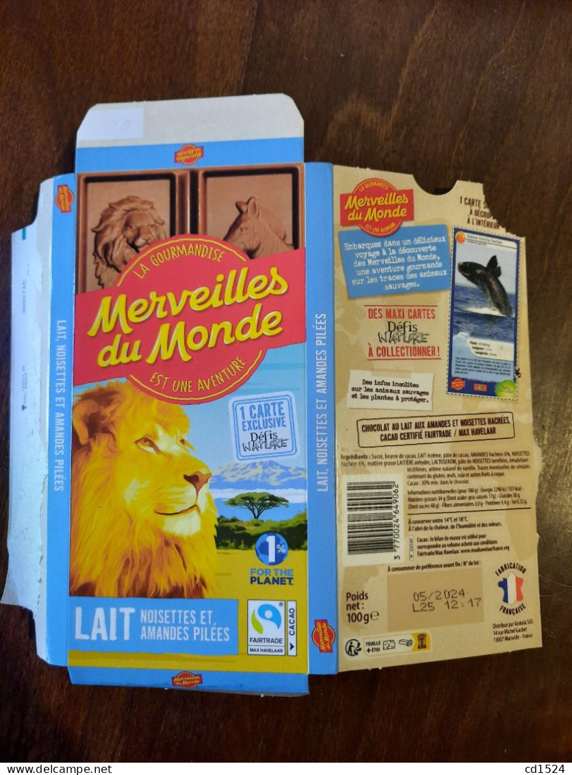 Merveilles Du Monde - Nouvelle Version - Carte N° 21 - Altri & Non Classificati