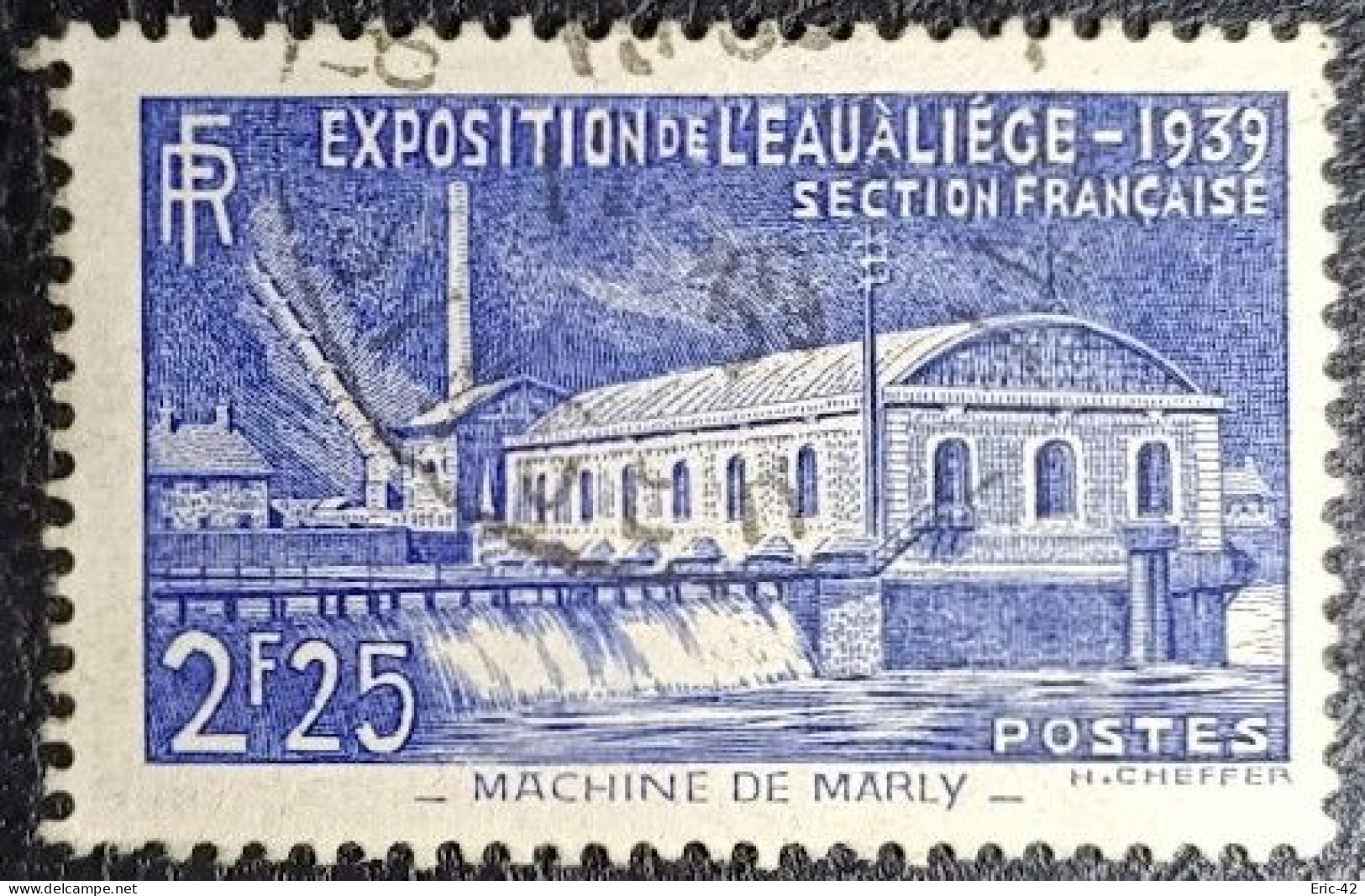 N° 430 EXPOSITON DE L'EAU. Oblitéré En 1939. T.B. - Usati