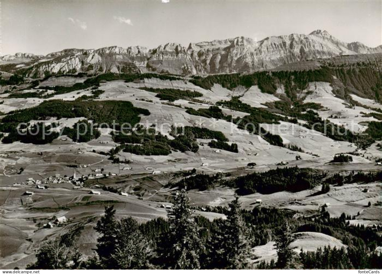 13842987 Hundwilerhoehe 1309m IR Blick Auf Gonten Und Saentiskette  - Sonstige & Ohne Zuordnung