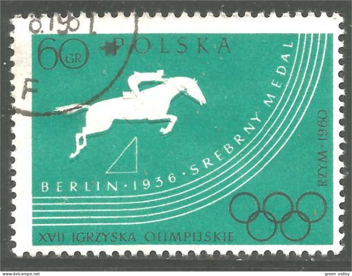 CH-56 Pologne Olympics Jumping Berlin 1936 Cheval Horse Pferd Caballo Cavallo Paard - Paarden