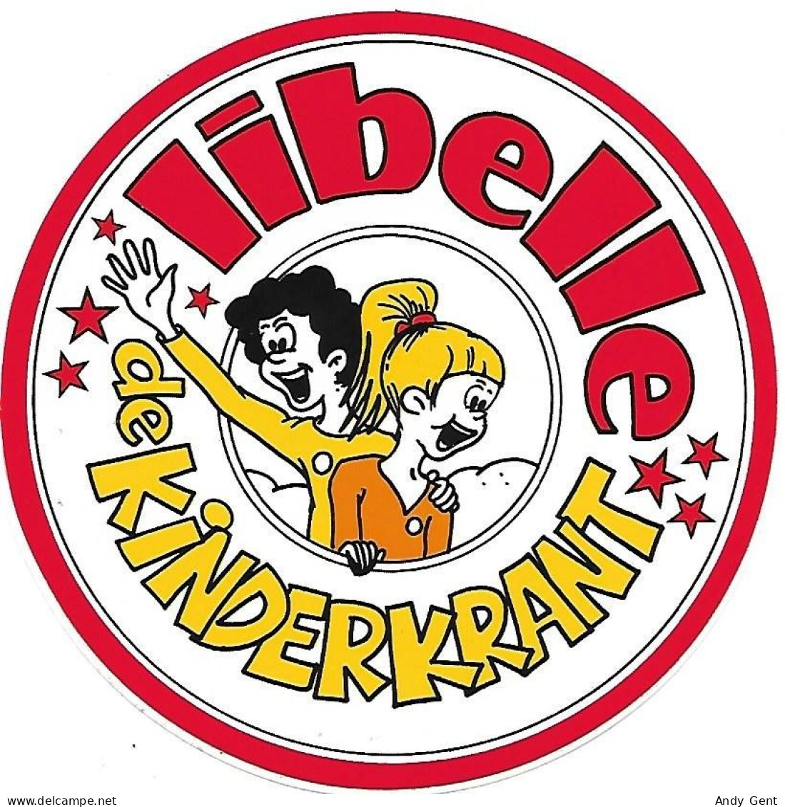 #15 Sticker / Libelle / Kinderkrant - Autocollants