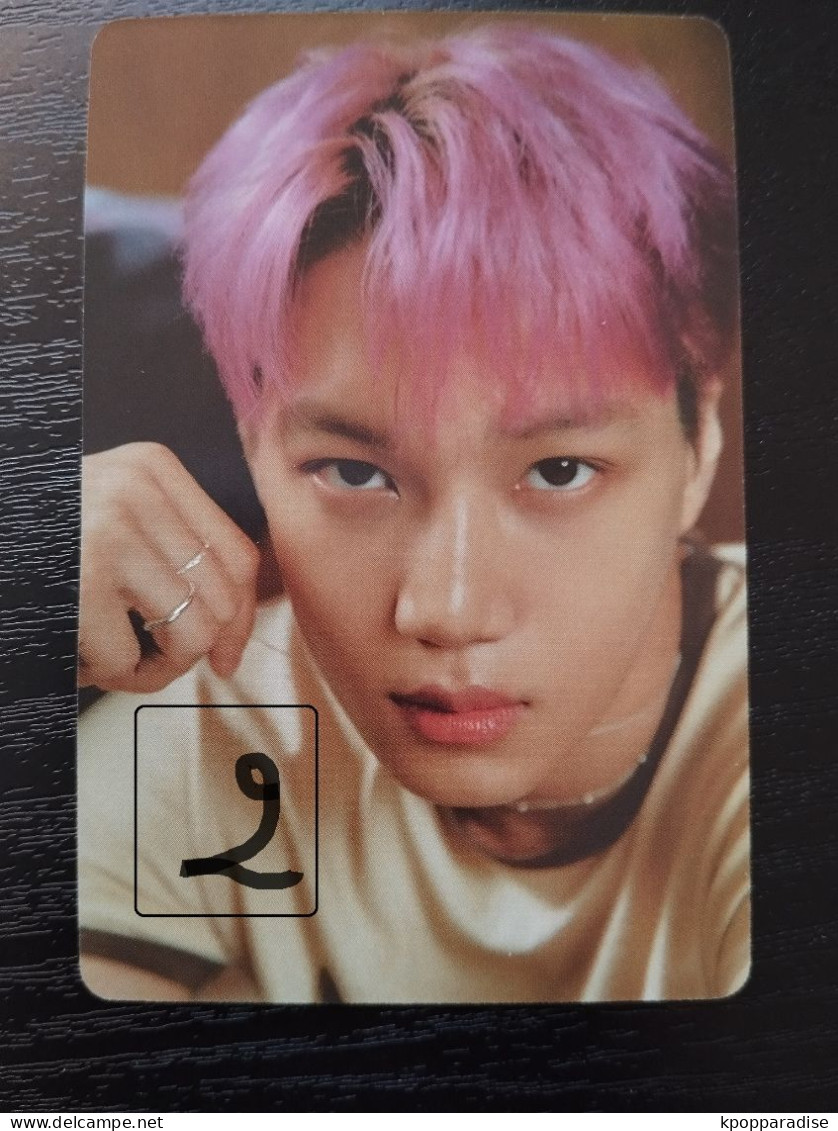 Photocard K POP Au Choix  EXO The 7th Album EXIST Kai - Autres & Non Classés