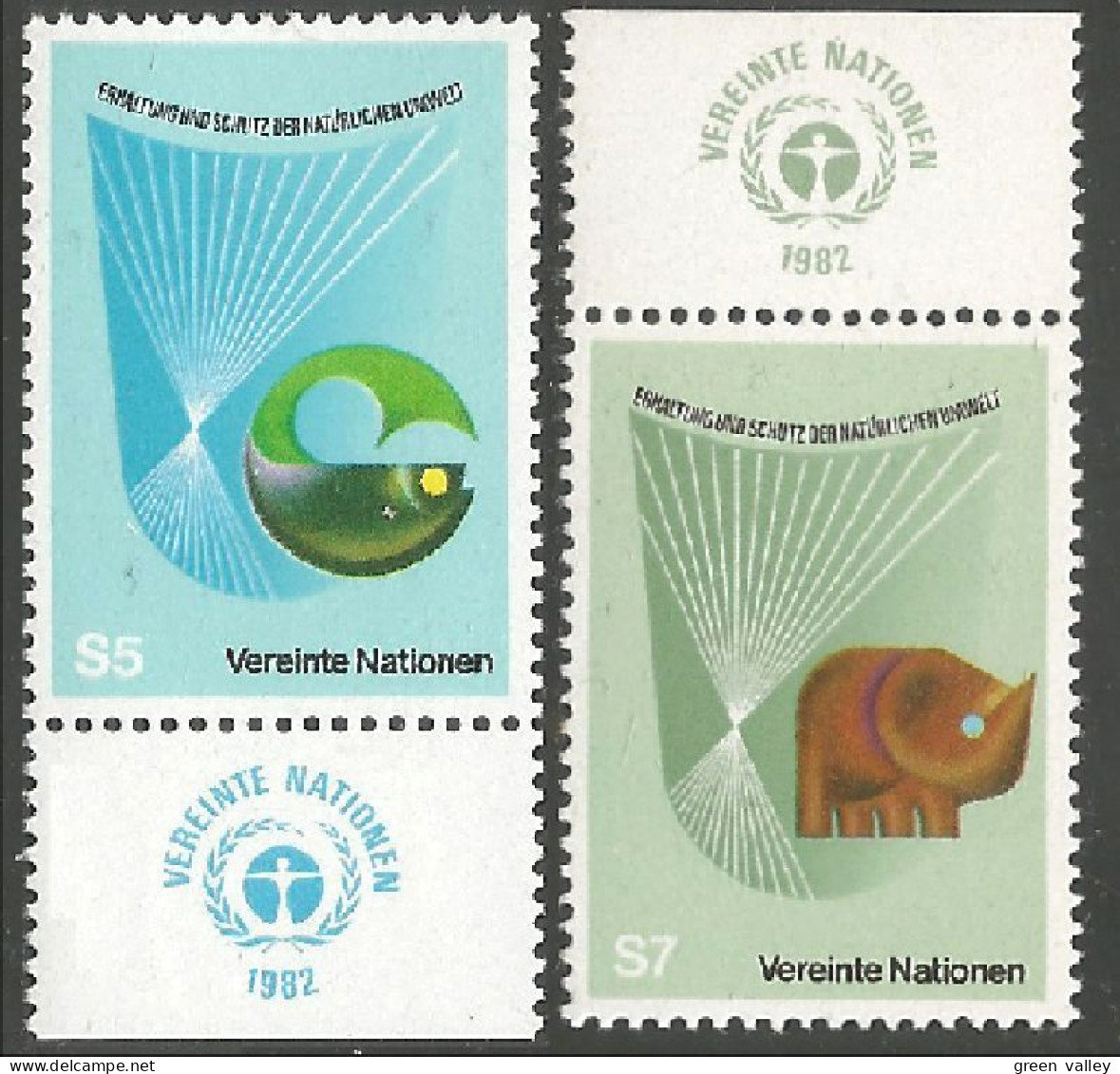 FI-67 United Nations Rhinoceros Nashorn Poisson Fish Fisch Pesce Pescado - Poissons