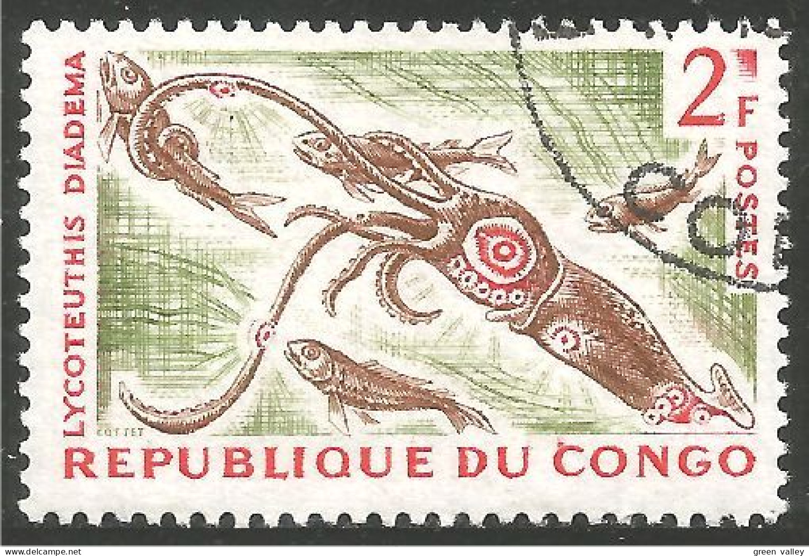 FI-5b Congo Poisson Fish Fisch Pesce Pescado Peixe Vis - Levensmiddelen