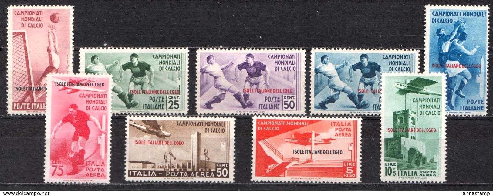 Italian Aegean Islands MH Set - 1934 – Italien