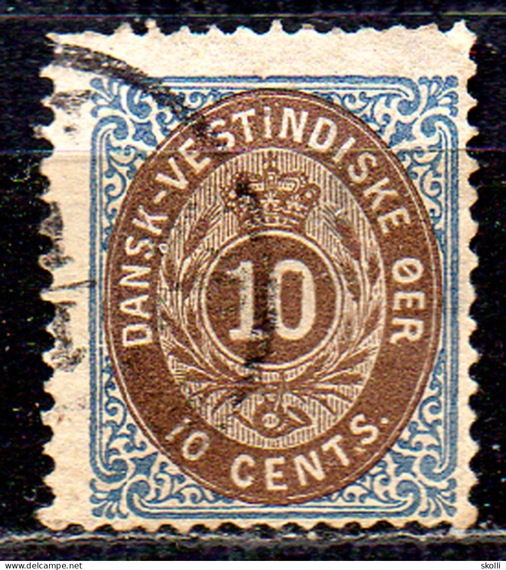 DANISH WEST INDIES. 1873. Bi-coloured Type. - Antilles